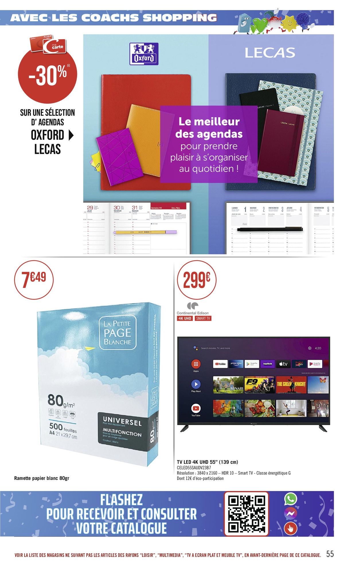 Catalogue -50% Sur le 2e !, page 00055
