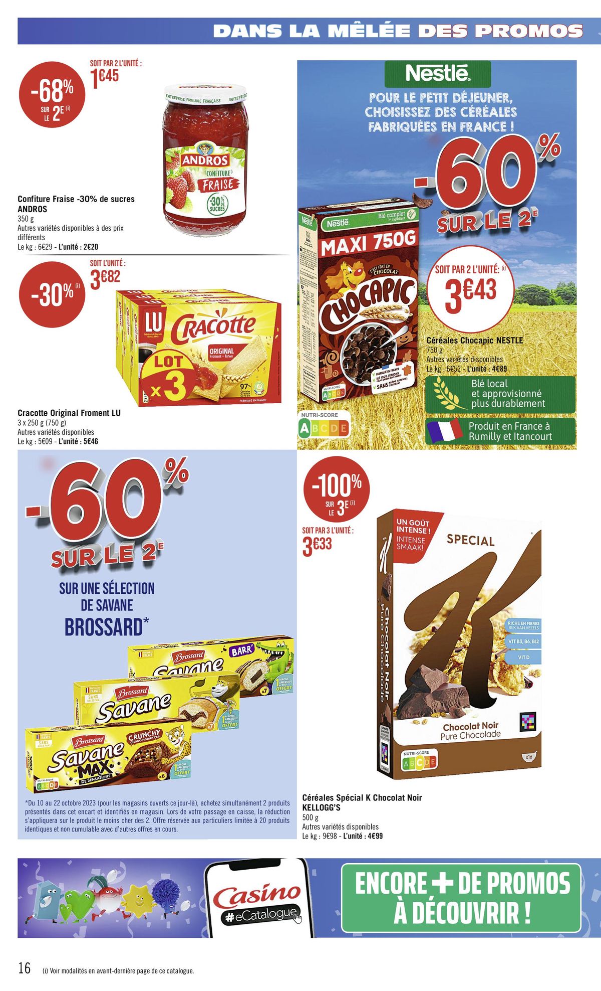 Catalogue -50% Sur le 2e !, page 00016