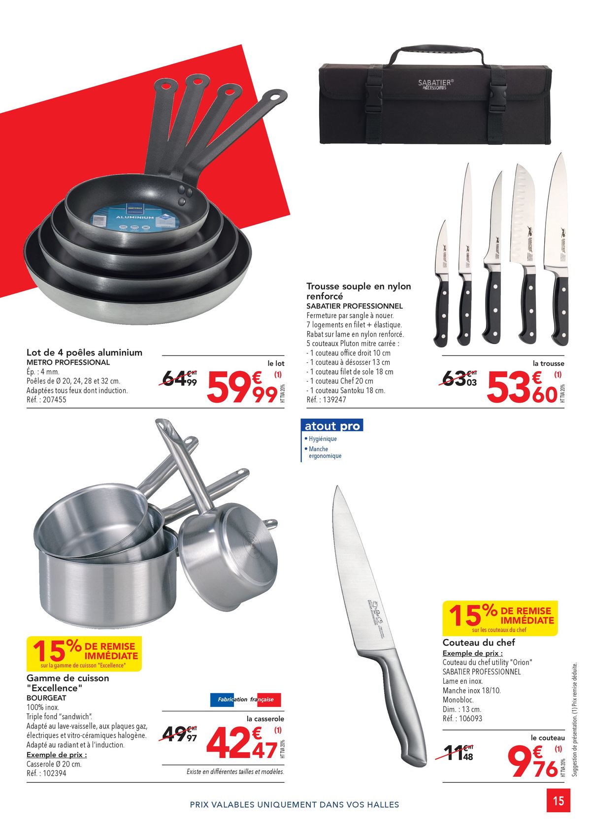 Catalogue SELECTION PROMO EQUIPEMENT, page 00015