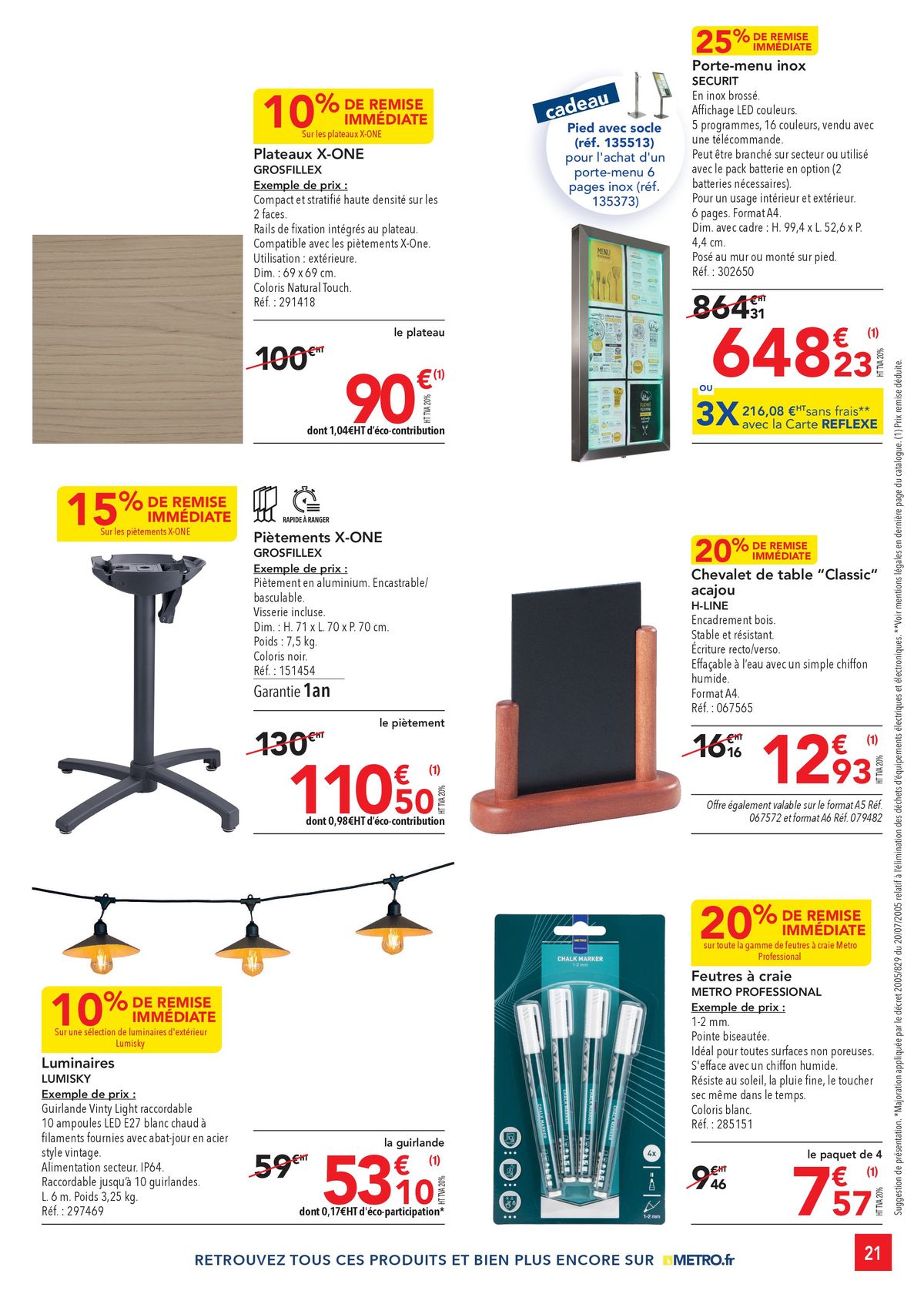 Catalogue SELECTION PROMO EQUIPEMENT, page 00021