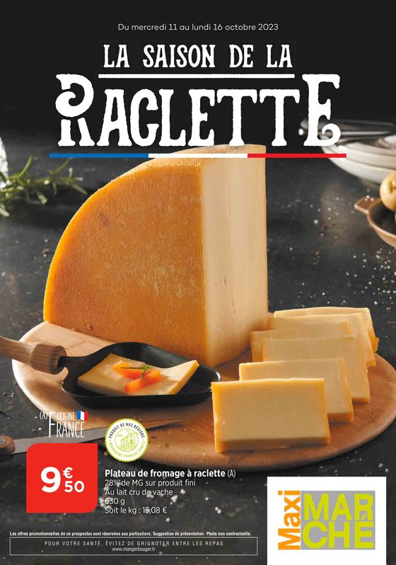 La saison de la Raclette
