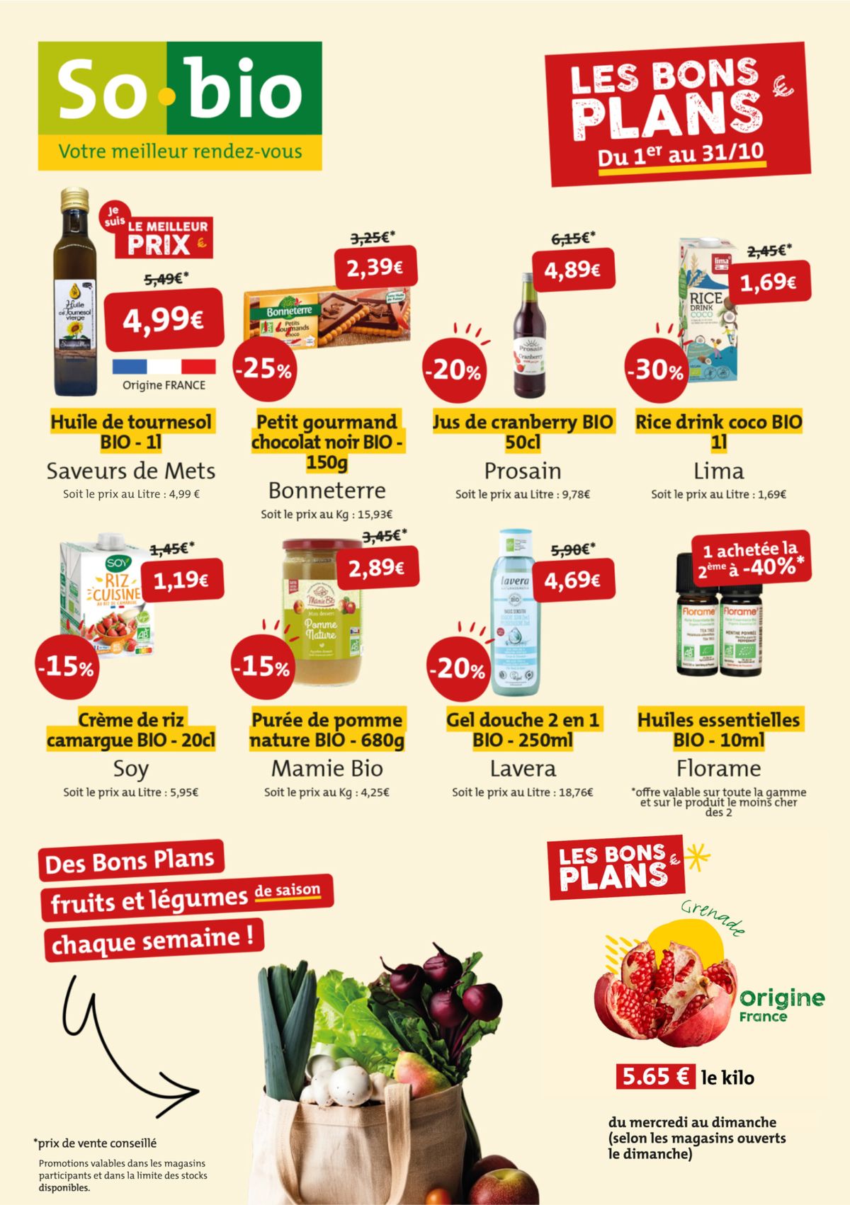 Catalogue Les bons plans, page 00001