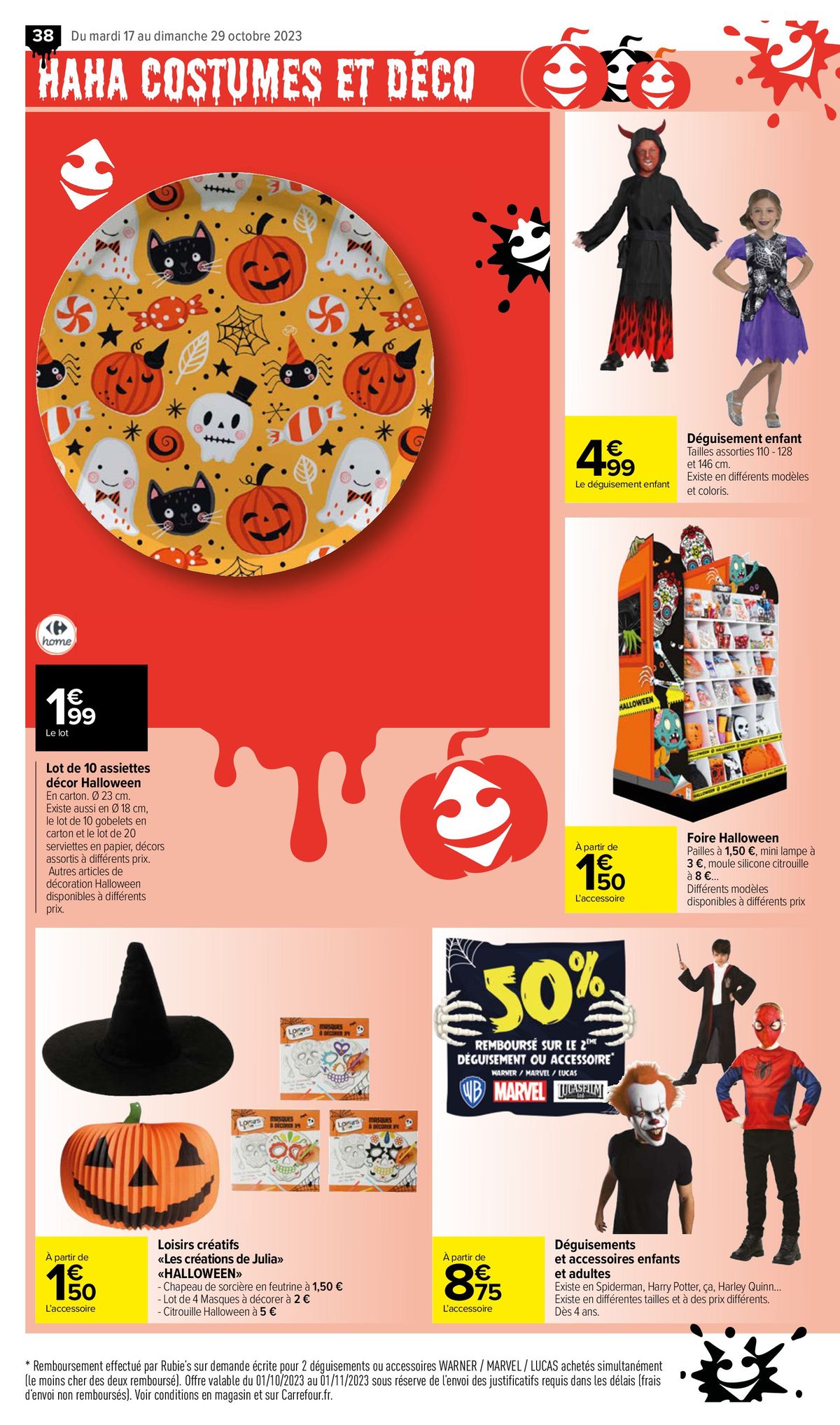 Catalogue Ha Ha Halloween, des prix affreusement ridicules, page 00040