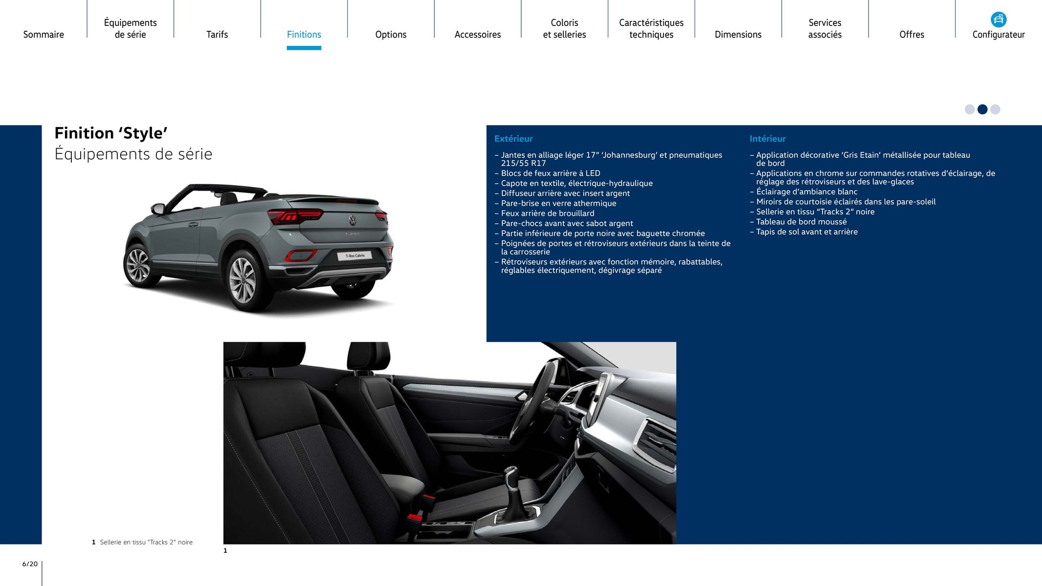 Catalogue T-Roc Cabriolet, page 00006