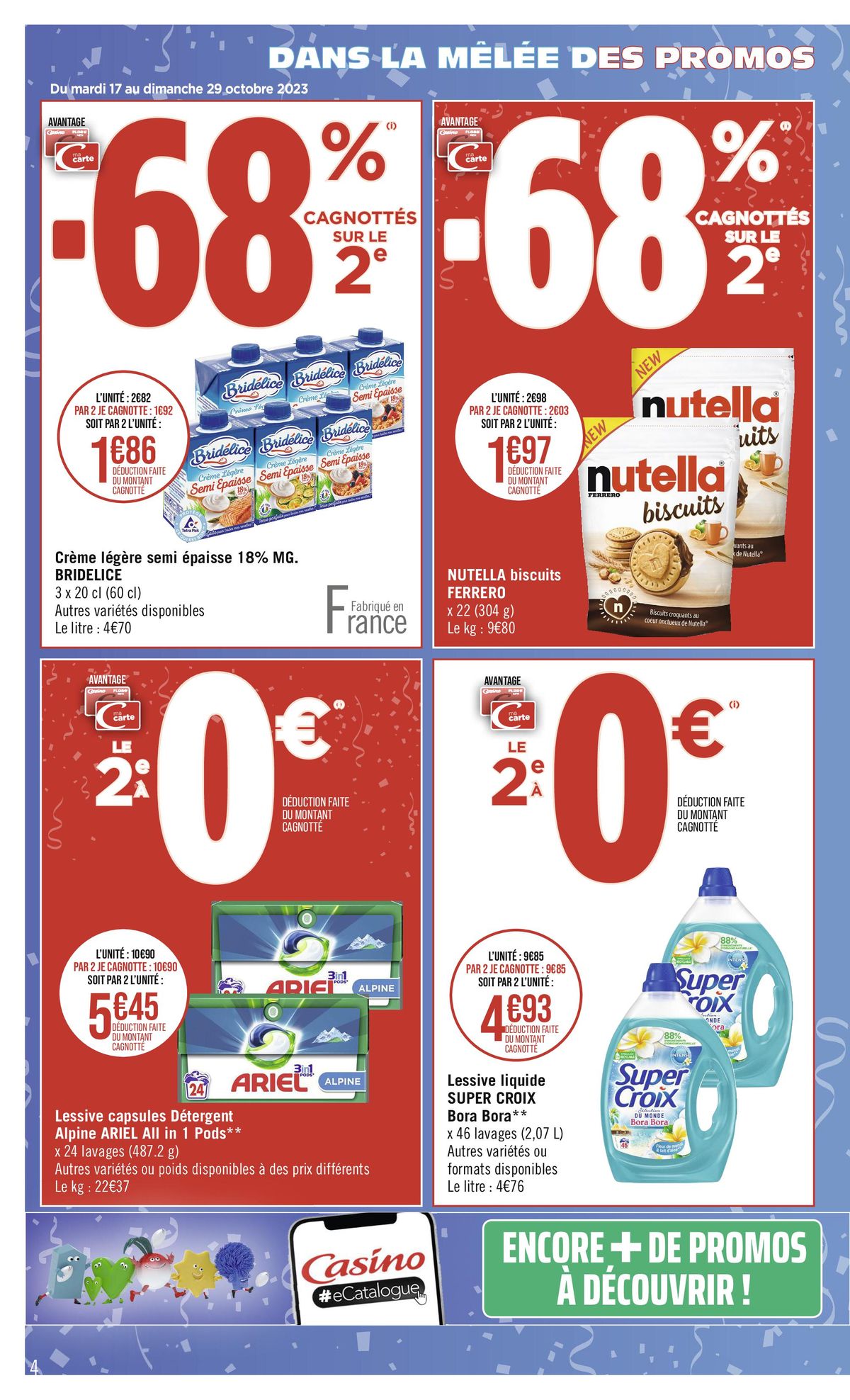 Catalogue DANS LA MÊLÉE DES PROMOS, page 00004