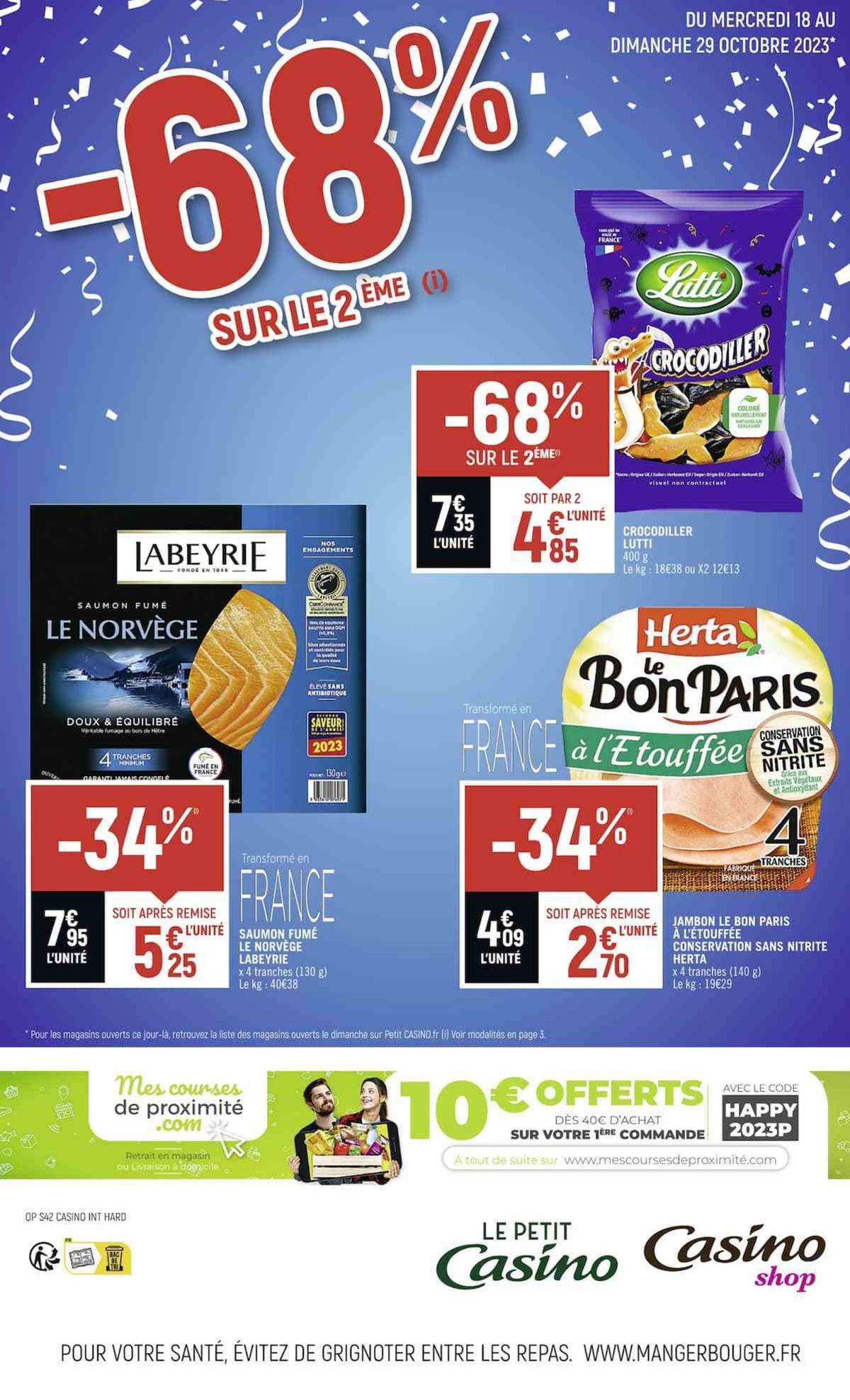 Catalogue DANS LA MÊLÉE DES PROMOS, page 00003