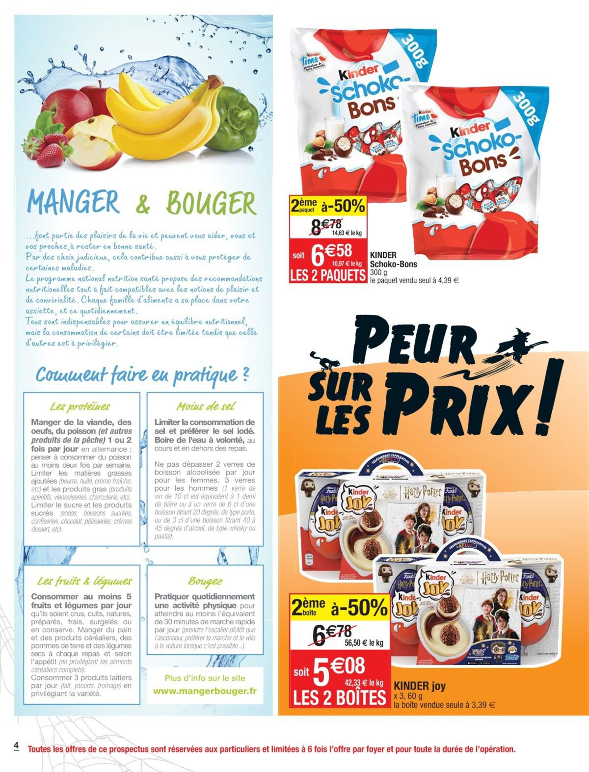 Catalogue Peur sur les prix !, page 00004