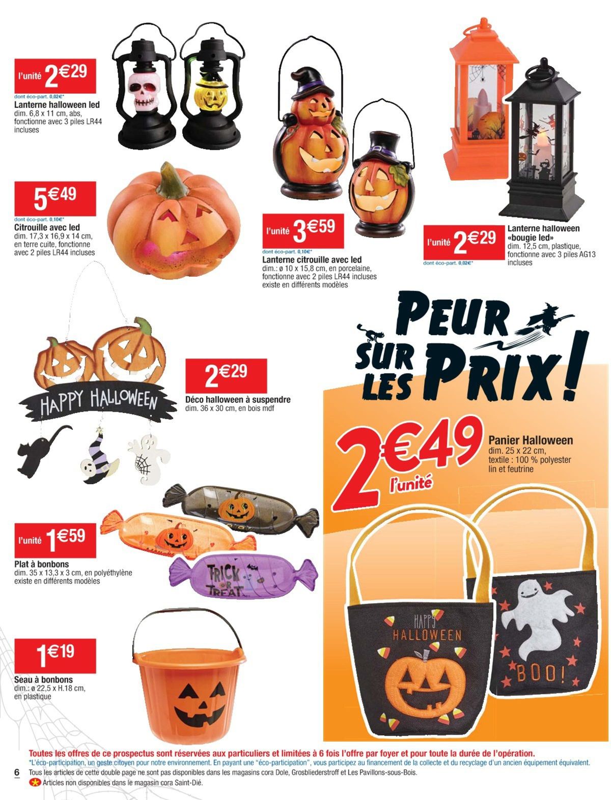 Catalogue Peur sur les prix !, page 00006