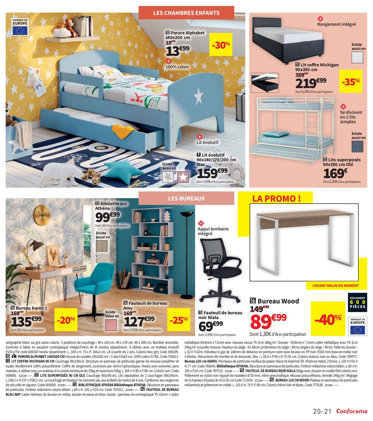 Catalogue Jusqu'à -40% pour être vraiment bien chez soi, page 00021