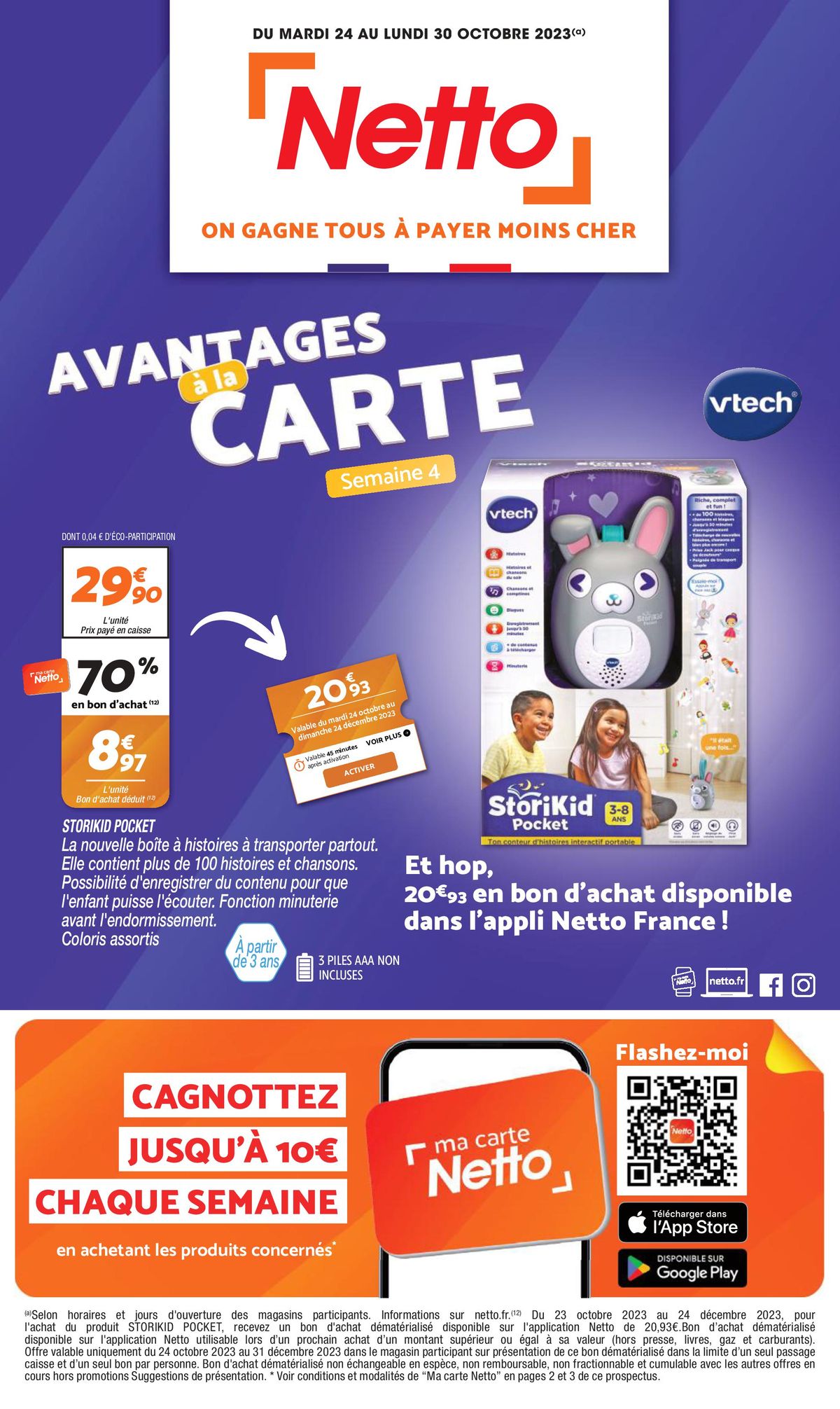 Catalogue SEMAINE PROCHAINE : AVANTAGES À LA CARTE, page 00001