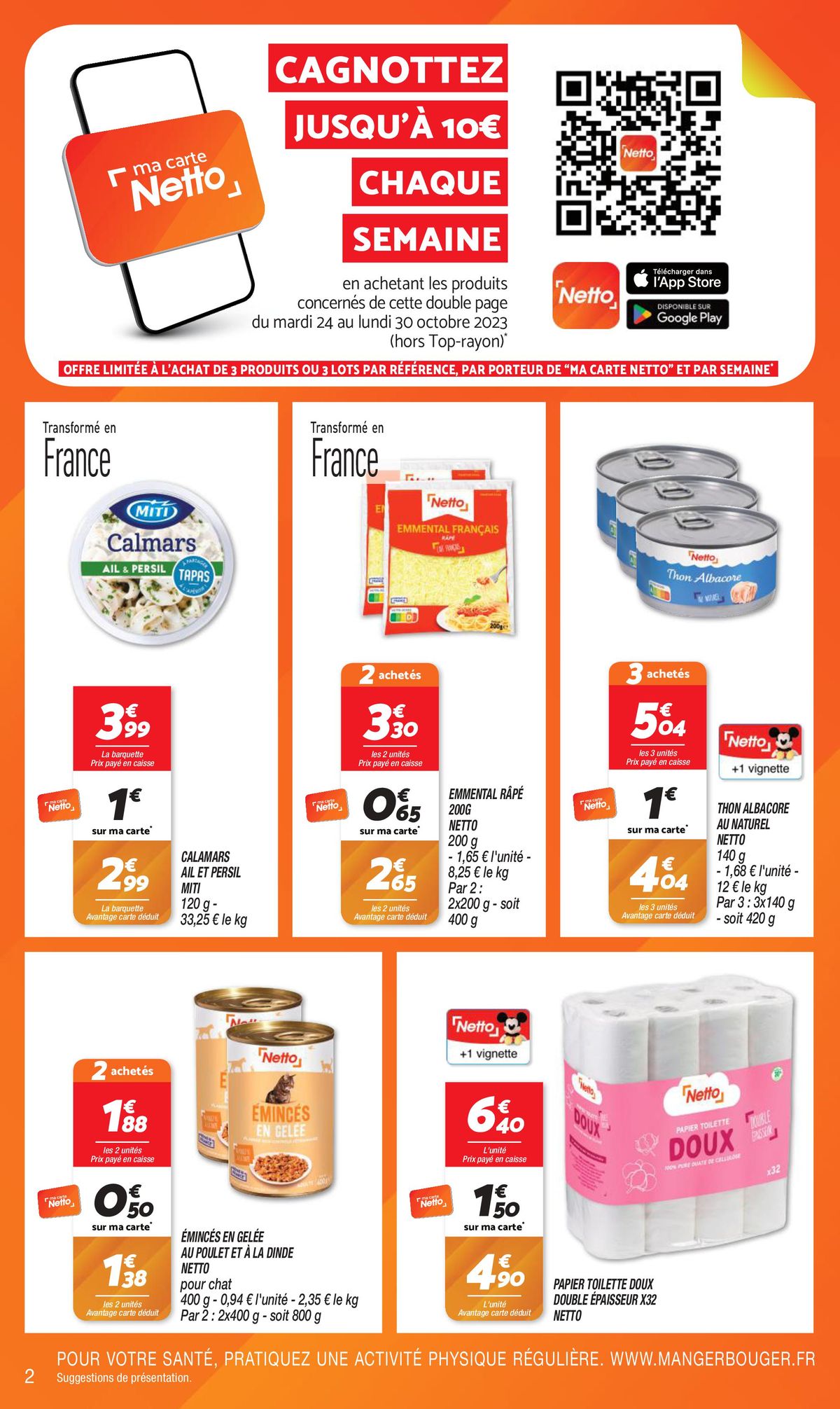 Catalogue SEMAINE PROCHAINE : AVANTAGES À LA CARTE, page 00002