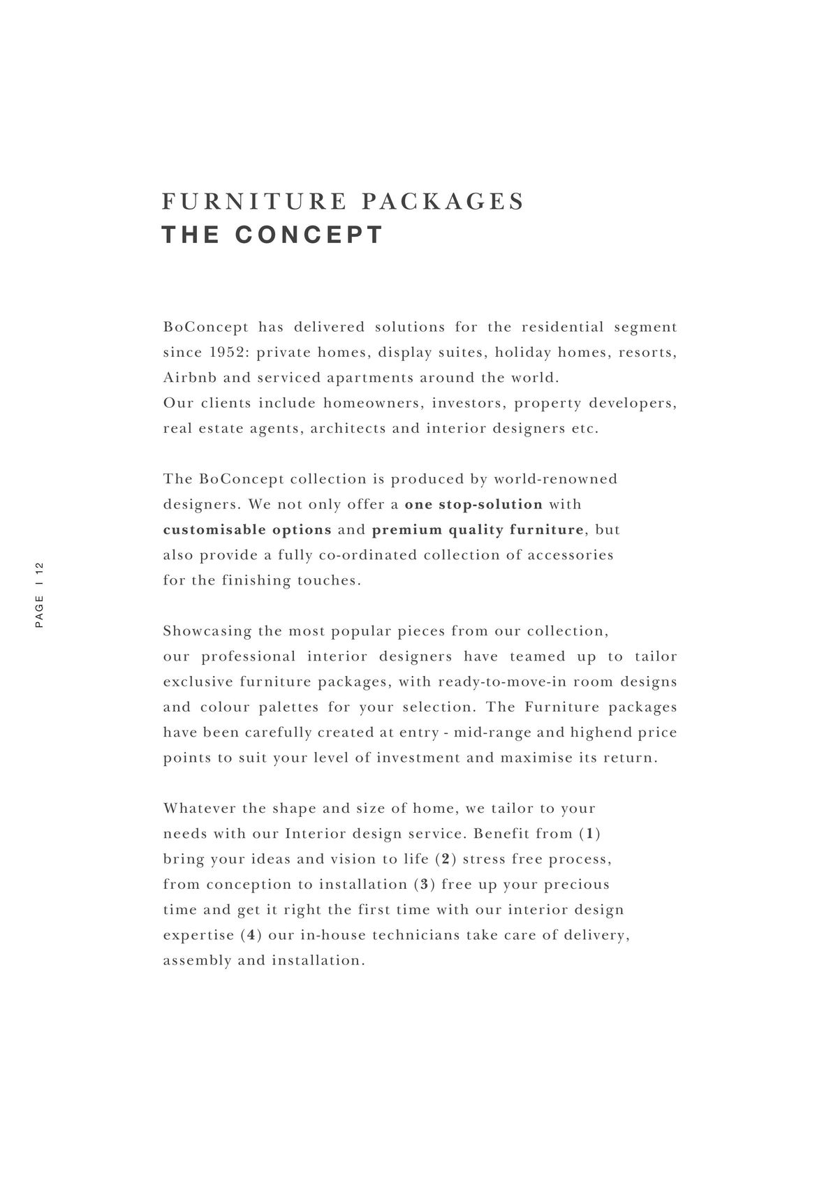 Catalogue FURNITURE PACKAGES, page 00012