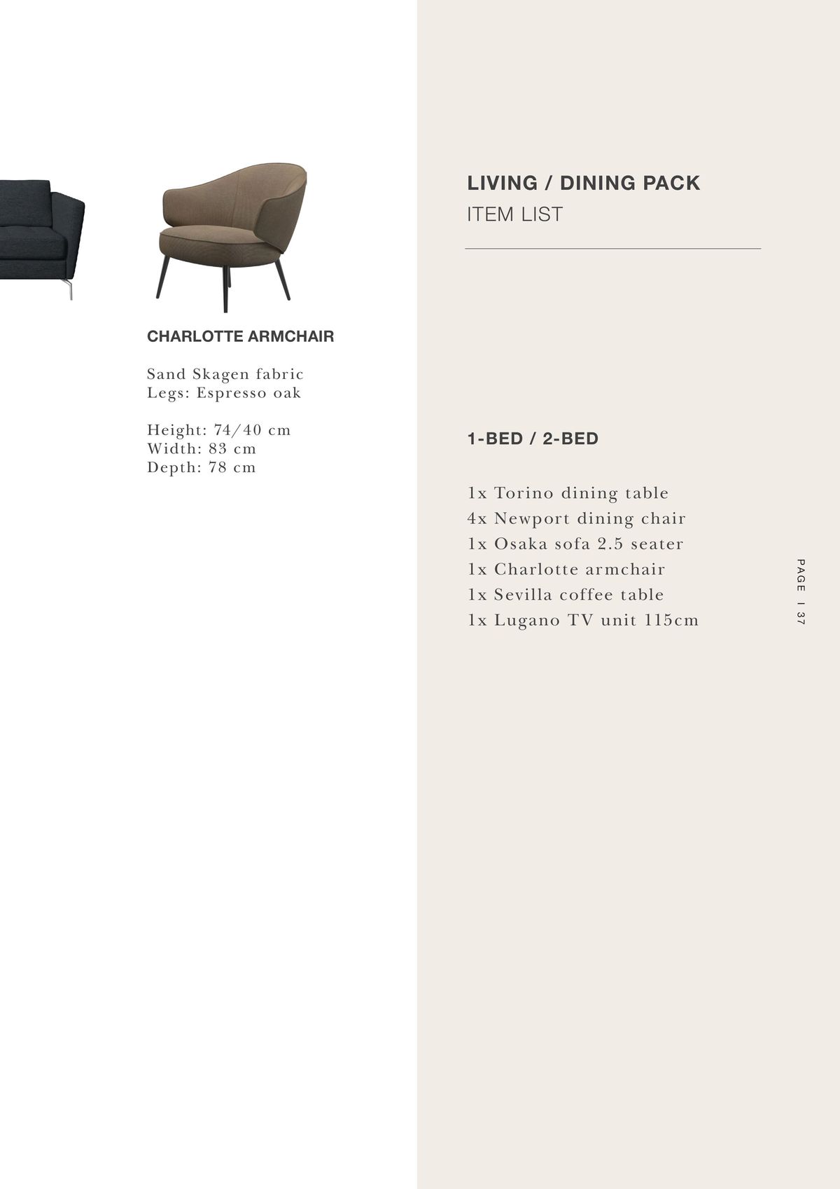 Catalogue FURNITURE PACKAGES, page 00037