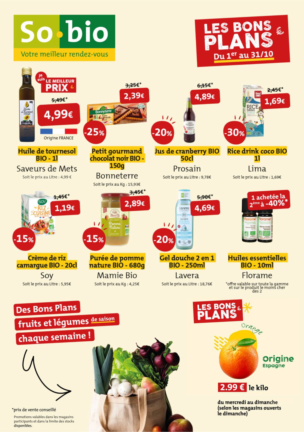 Catalogue Les bons plans, page 00001