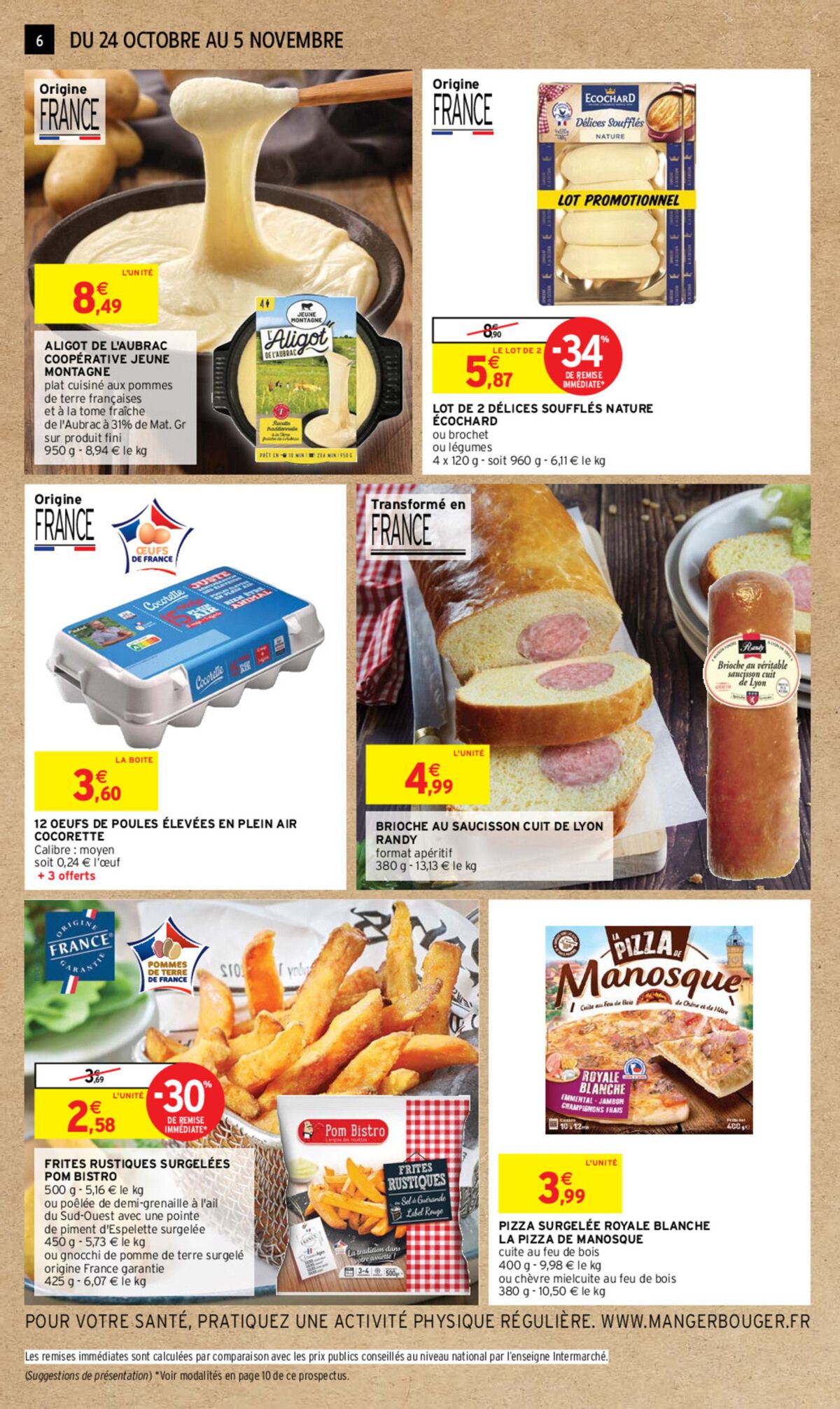 Catalogue LES PRODUITS DE NOS REGIONS SPECIAL RACLETTE & FONDUE, page 00006