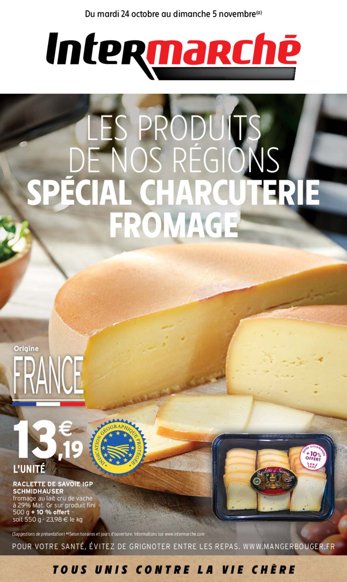 Catalogue LES PRODUITS DE NOS REGIONS SPECIAL CHARCUTERIE FROMAGE, page 00001