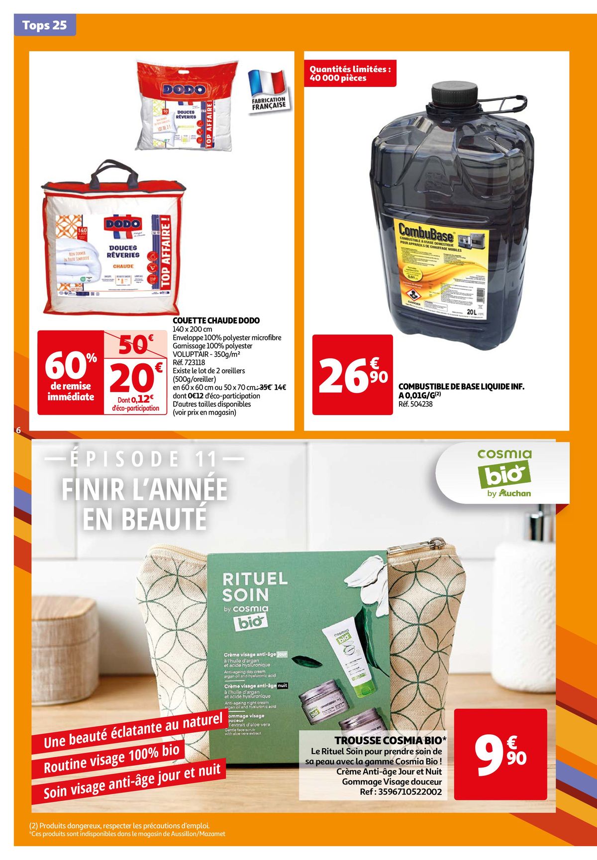 Catalogue 25 jours Auchan : à vos marques, prêts, promos !, page 00006