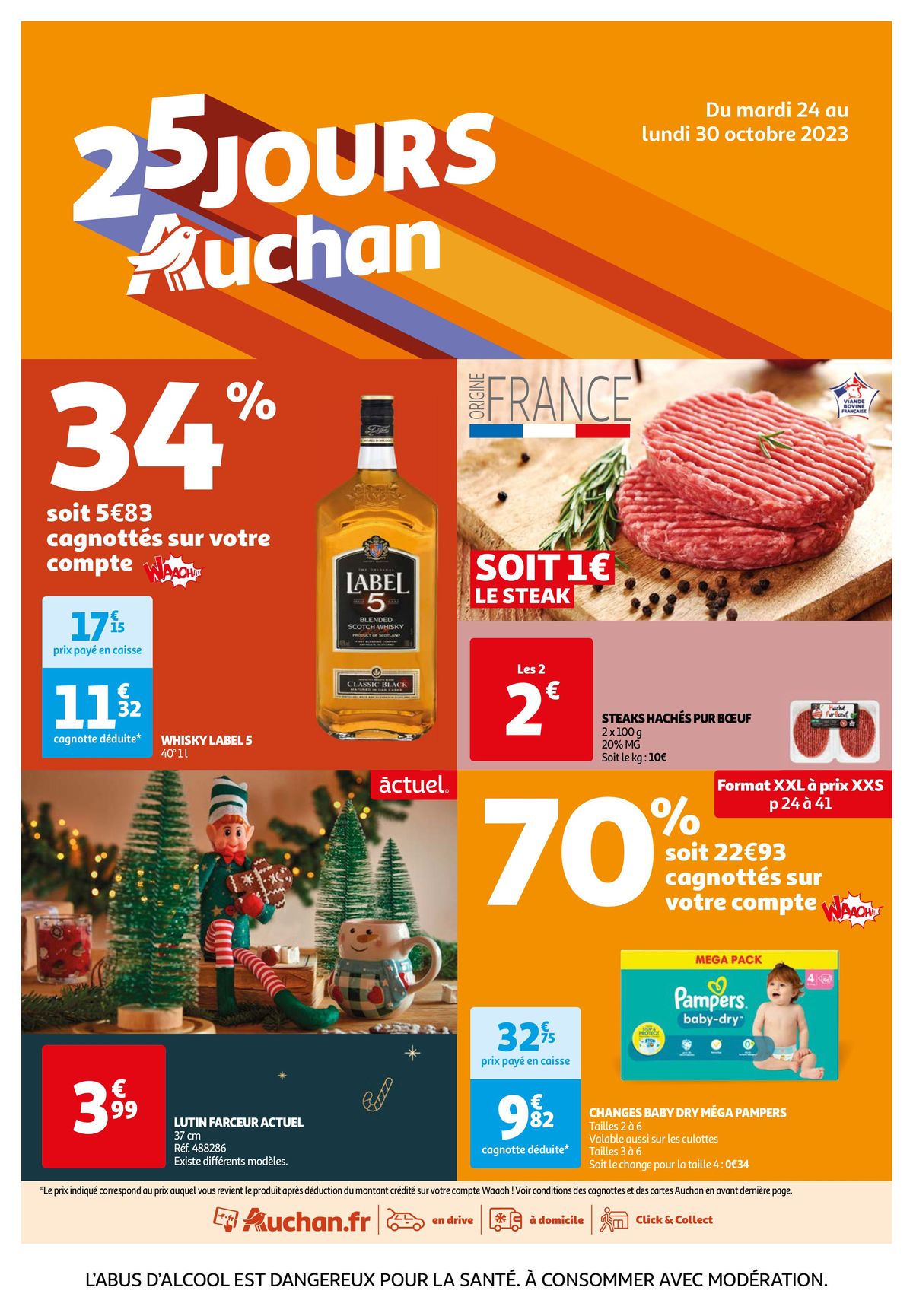 Catalogue 25 jours Auchan : à vos marques, prêts, promos !, page 00001