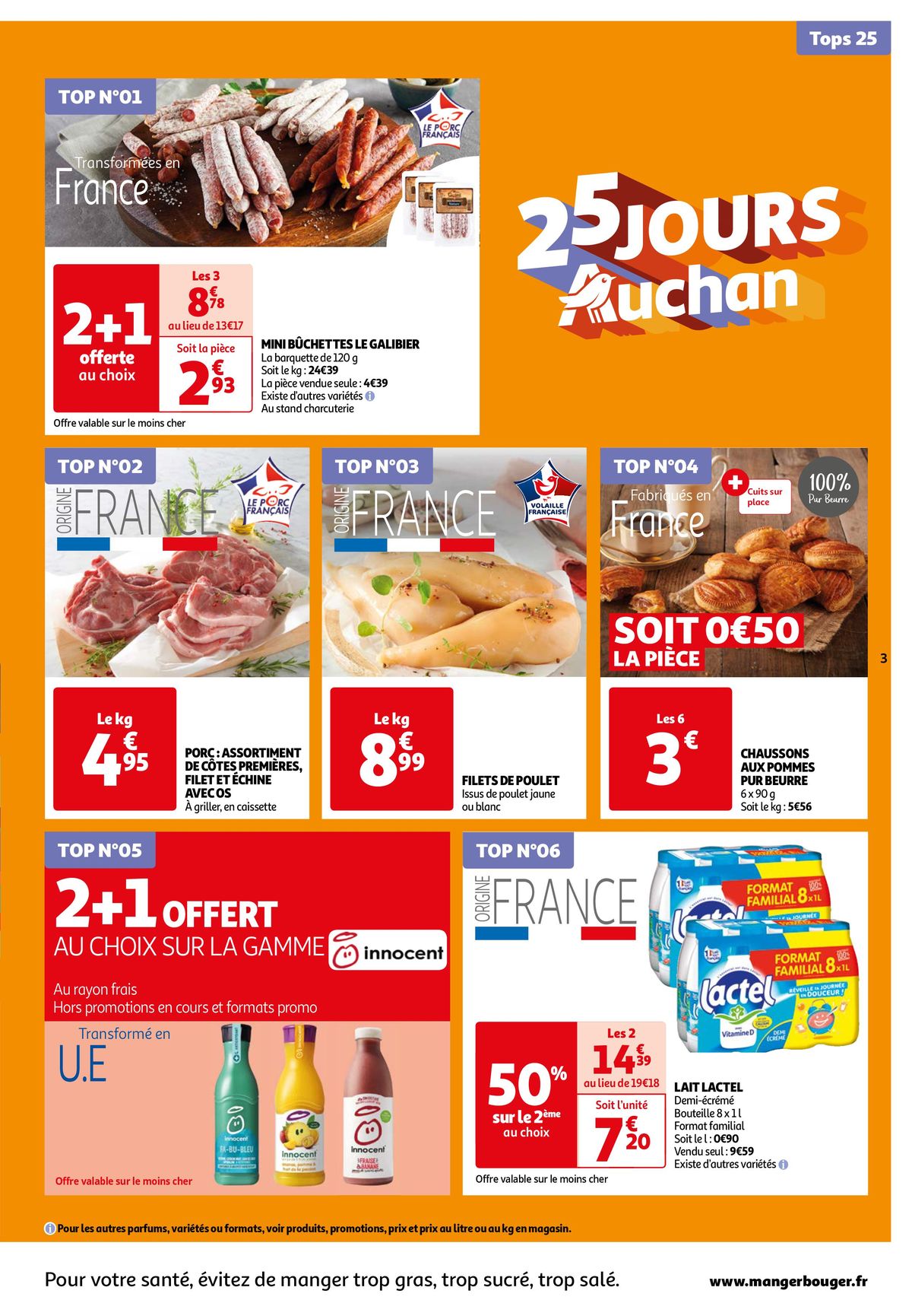 Catalogue 25 jours Auchan : à vos marques, prêts, promos !, page 00003