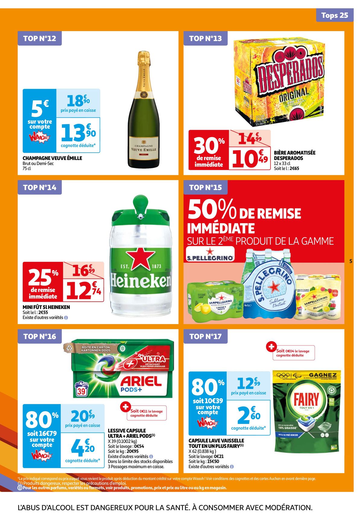 Catalogue 25 jours Auchan : à vos marques, prêts, promos !, page 00005