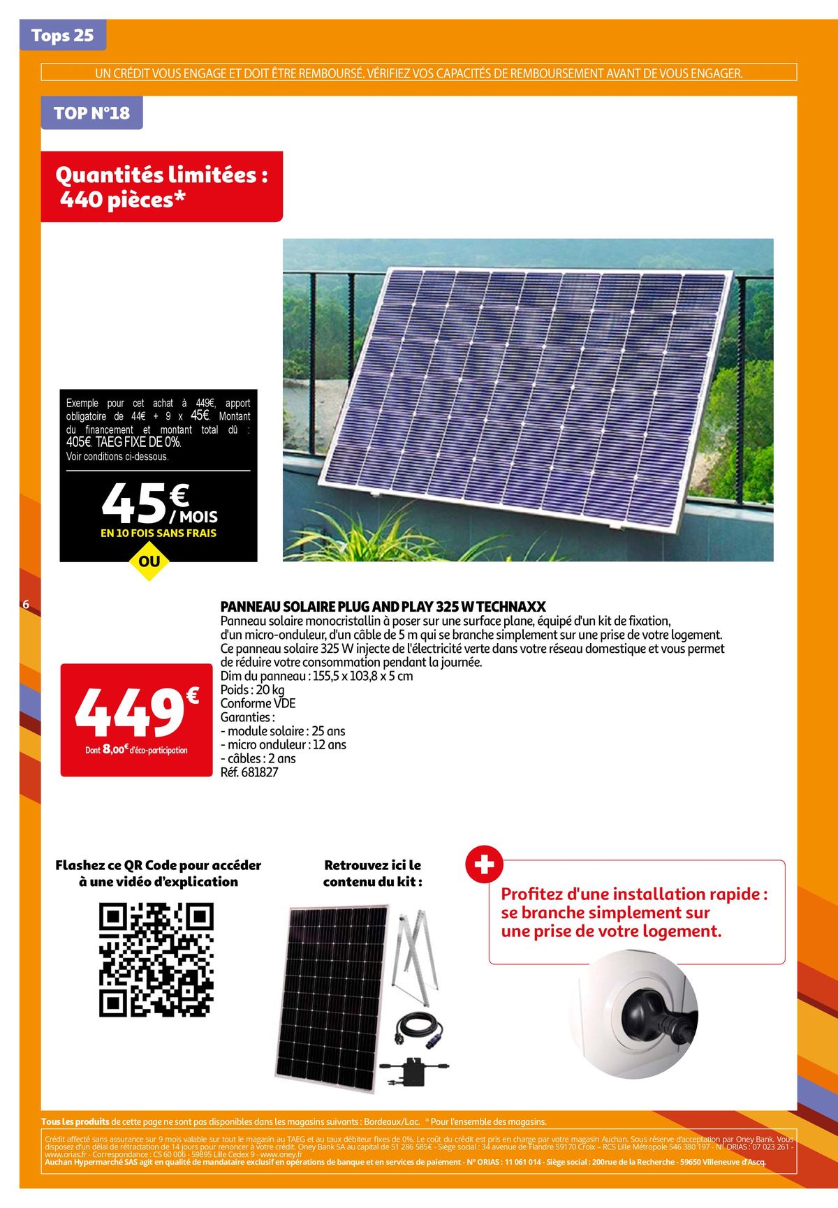 Catalogue 25 jours Auchan : à vos marques, prêts, promos !, page 00006