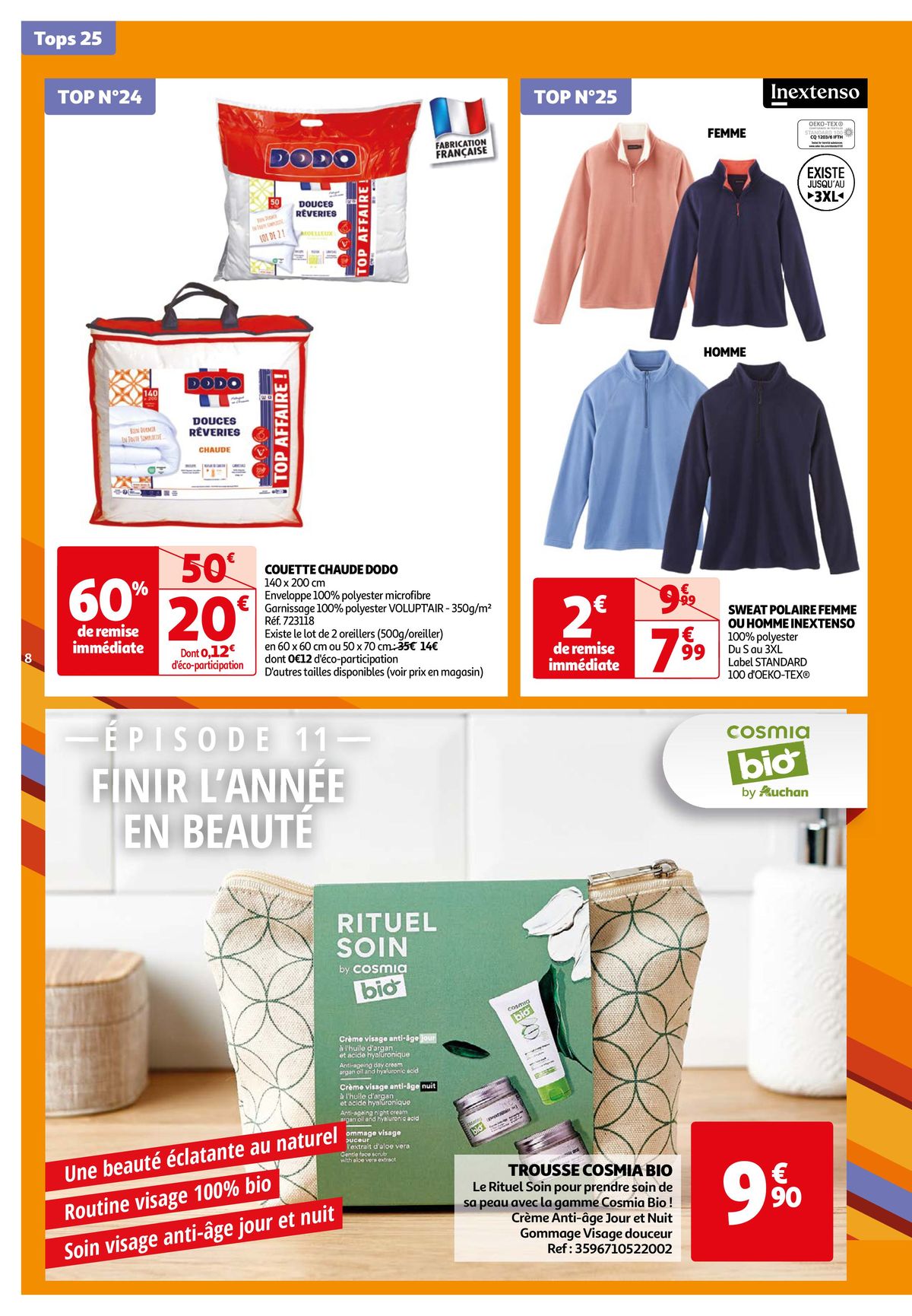 Catalogue 25 jours Auchan : à vos marques, prêts, promos !, page 00008