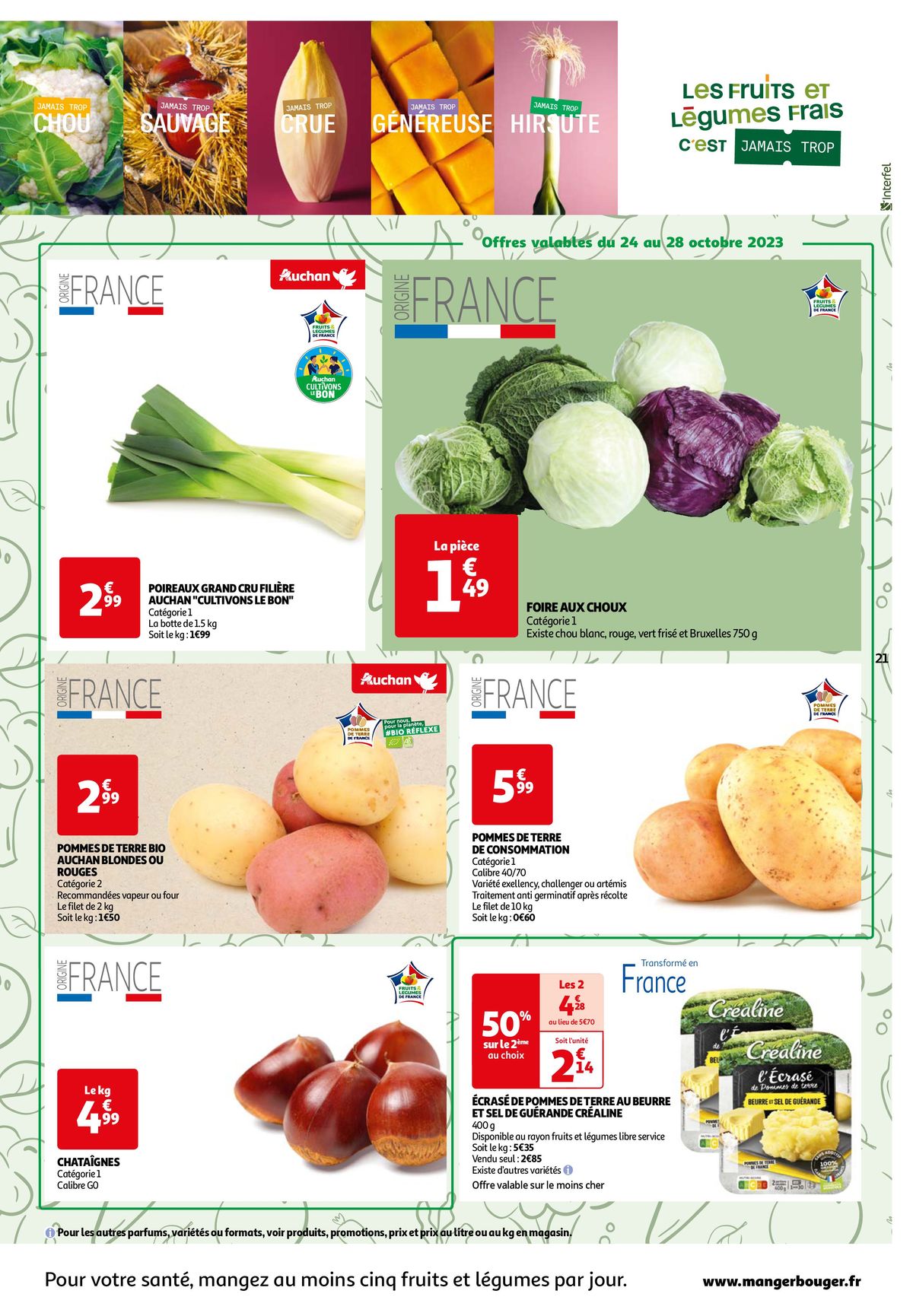 Catalogue 25 jours Auchan : à vos marques, prêts, promos !, page 00021