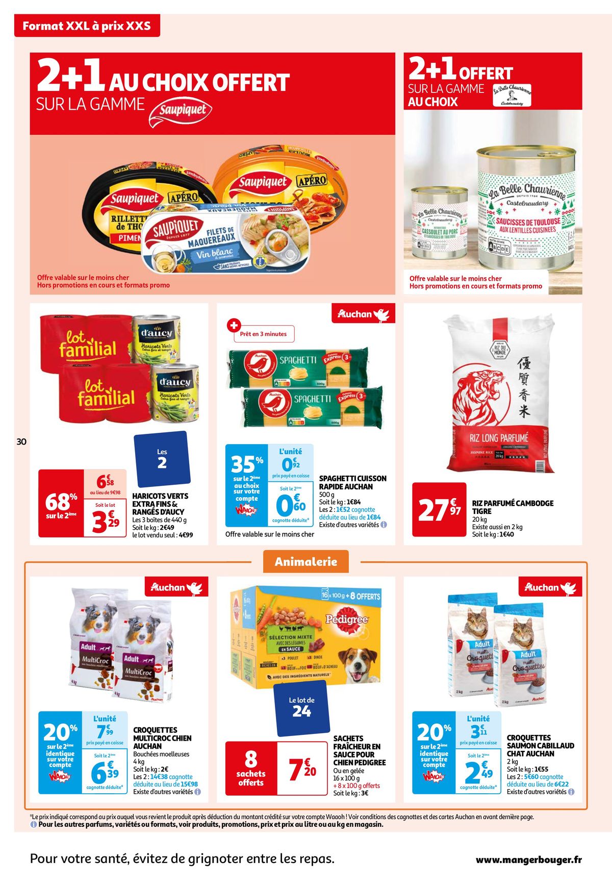 Catalogue 25 jours Auchan : à vos marques, prêts, promos !, page 00030