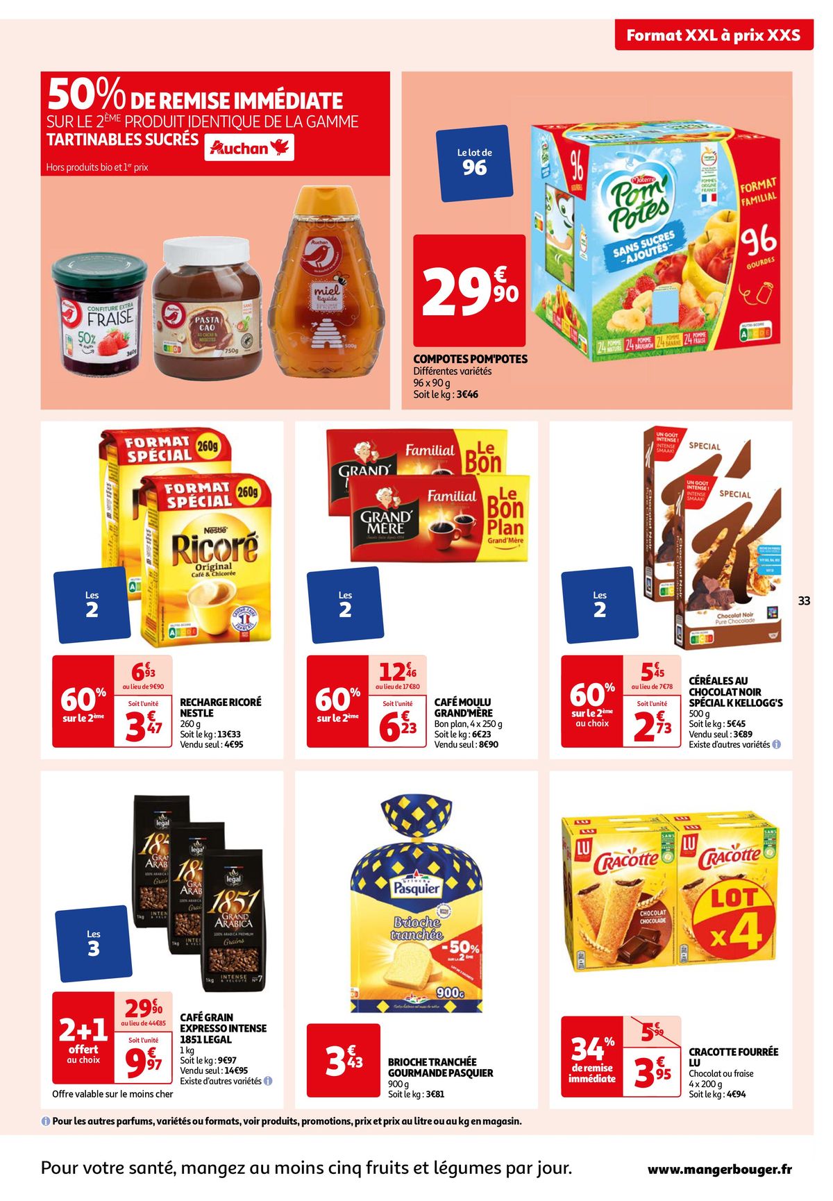 Catalogue 25 jours Auchan : à vos marques, prêts, promos !, page 00033