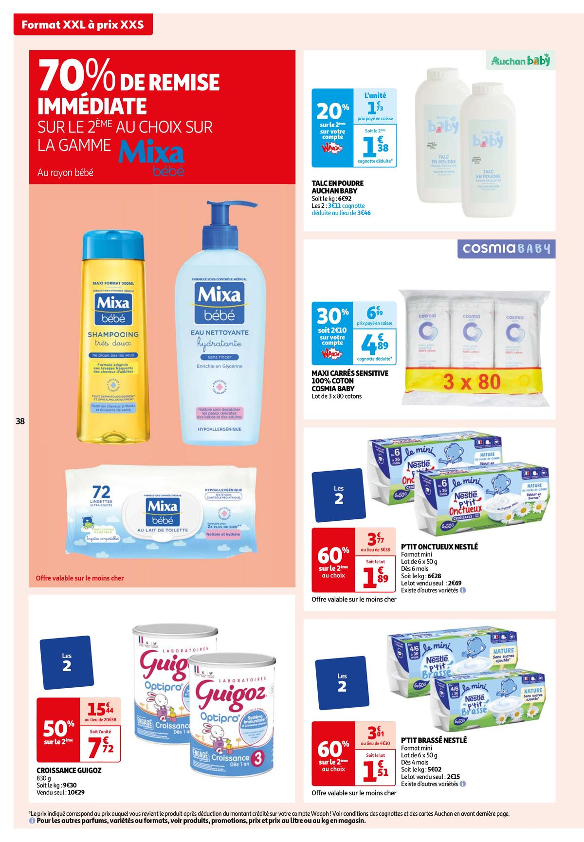Catalogue 25 jours Auchan : à vos marques, prêts, promos !, page 00038
