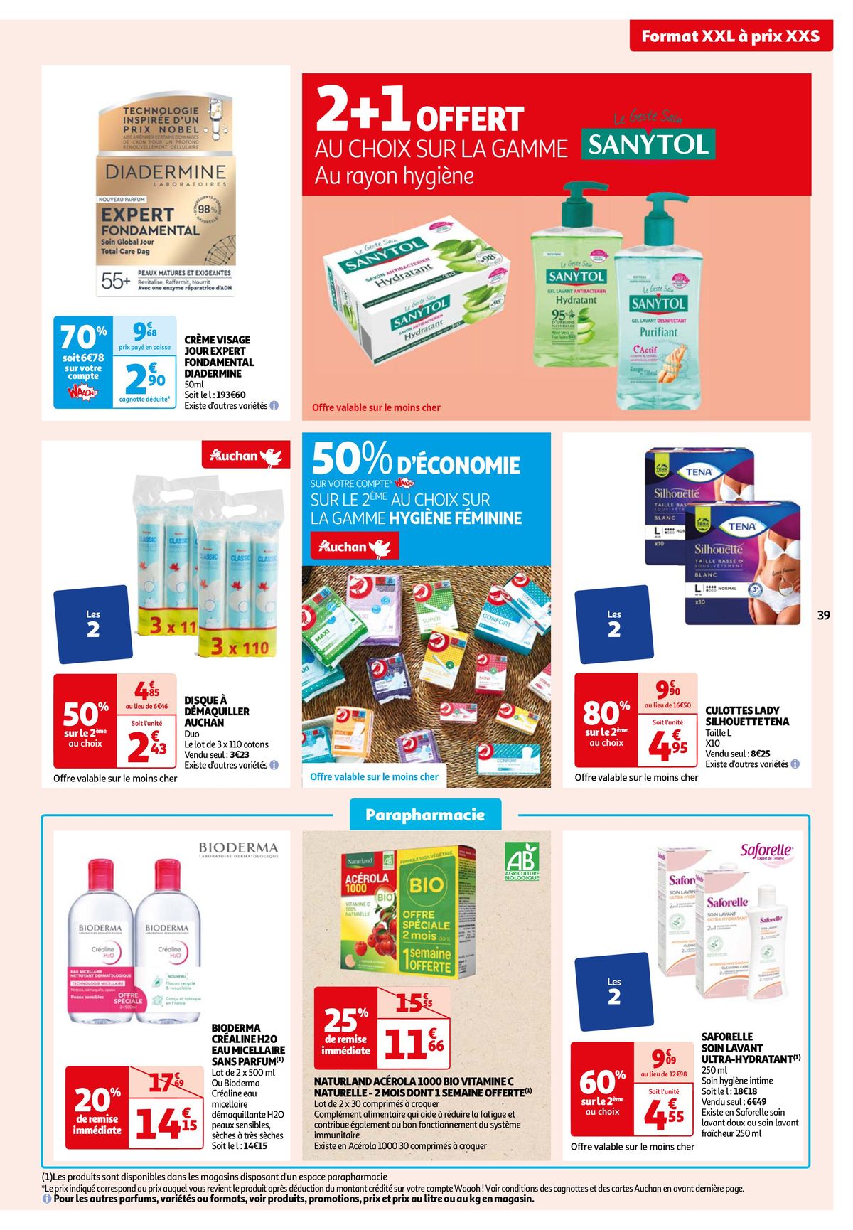 Catalogue 25 jours Auchan : à vos marques, prêts, promos !, page 00039