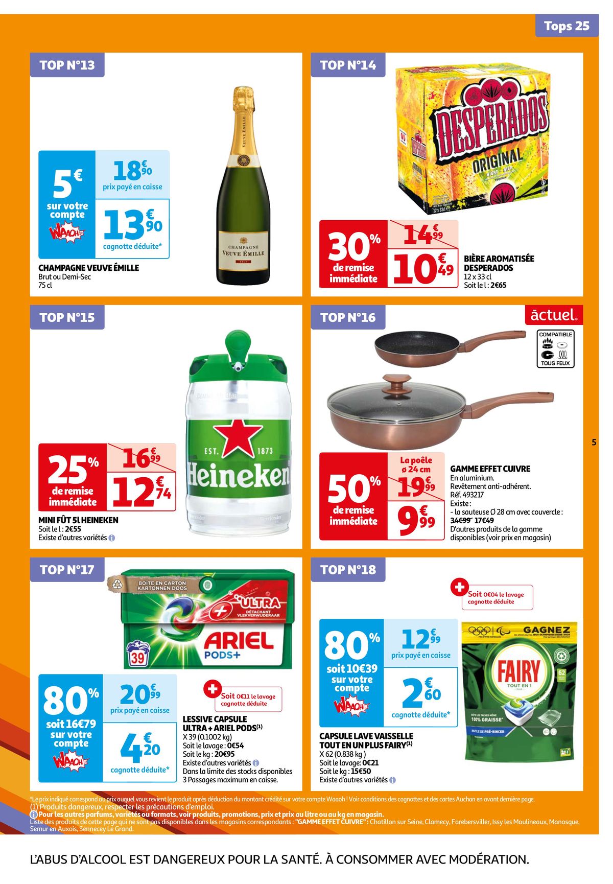 Catalogue 25 jours Auchan : à vos marques, prêts, promos !, page 00005