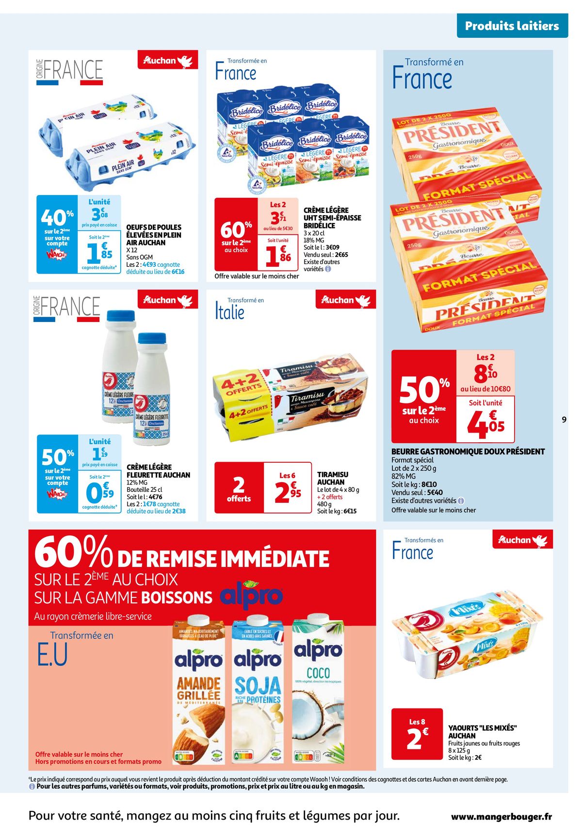 Catalogue 25 jours Auchan : à vos marques, prêts, promos !, page 00009