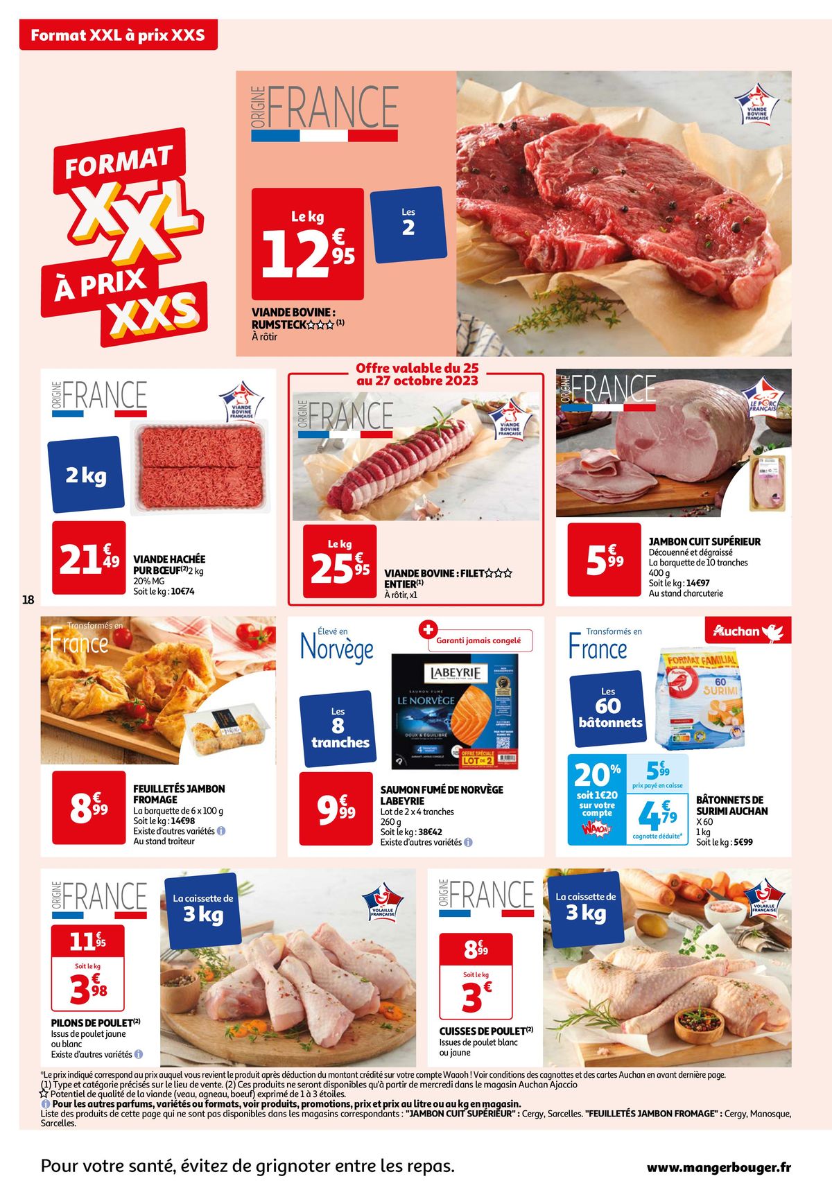 Catalogue 25 jours Auchan : à vos marques, prêts, promos !, page 00018