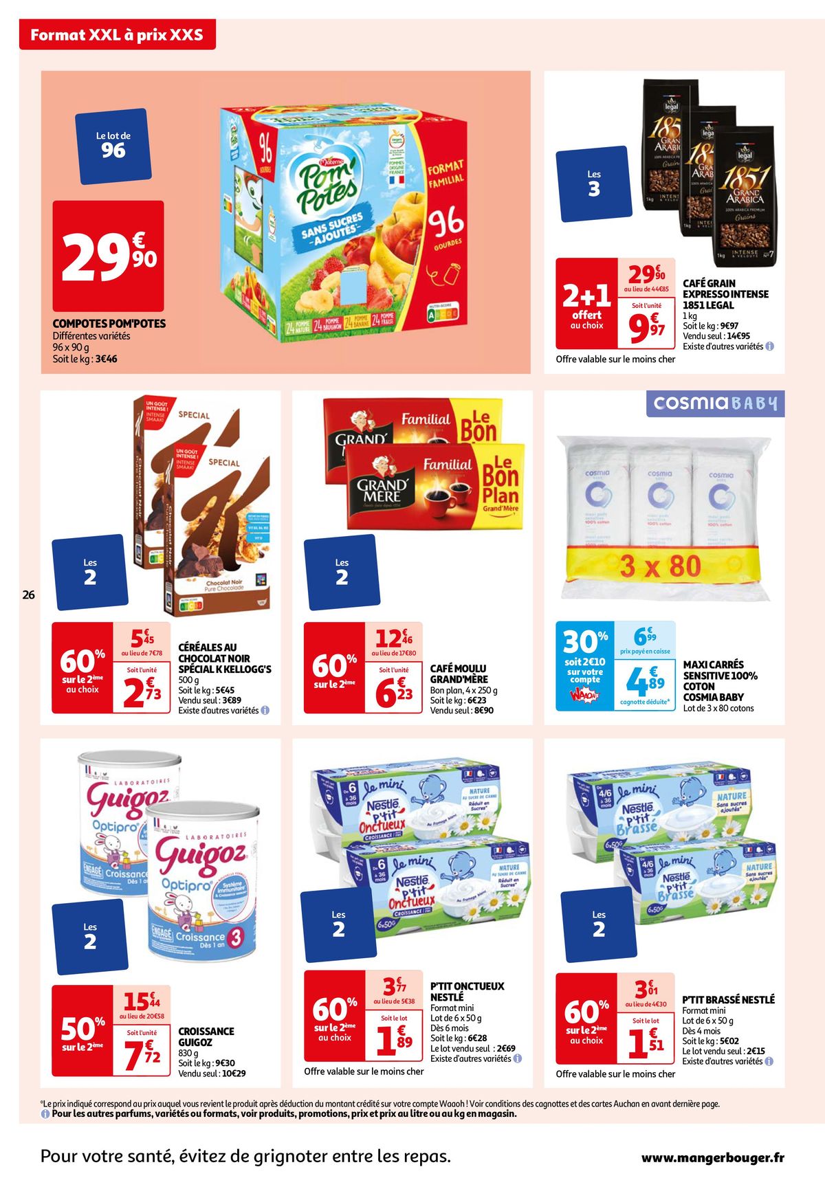 Catalogue 25 jours Auchan : à vos marques, prêts, promos !, page 00026