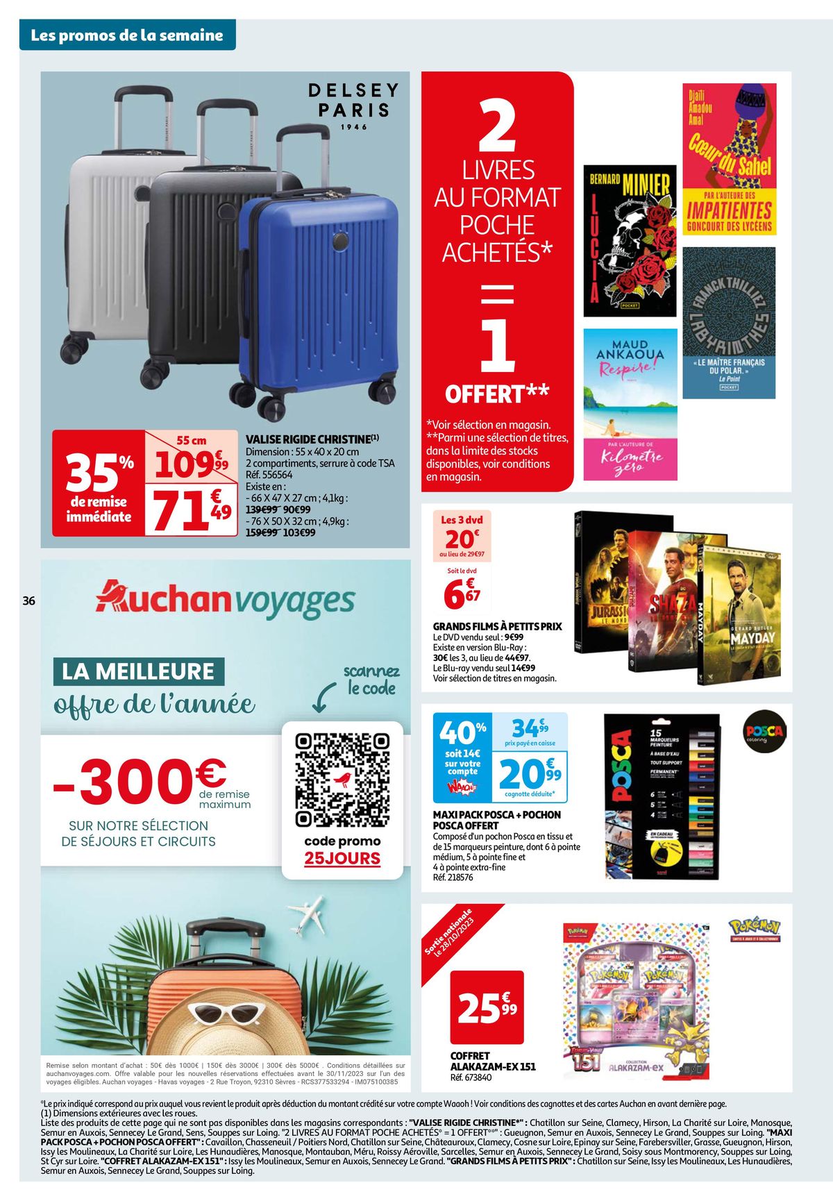 Catalogue 25 jours Auchan : à vos marques, prêts, promos !, page 00036