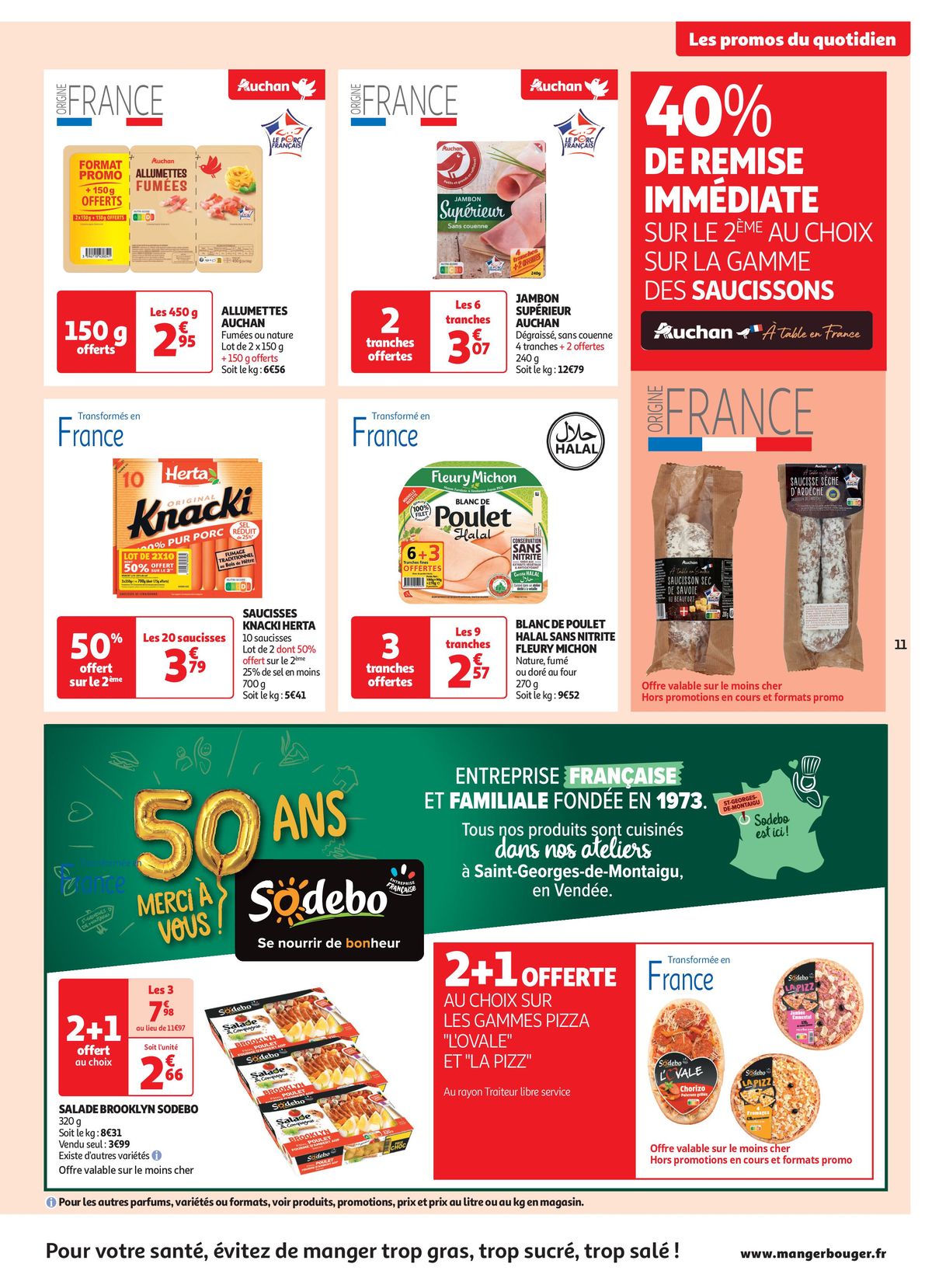 Catalogue Les 25 jours Auchan, c'est parti !, page 00011