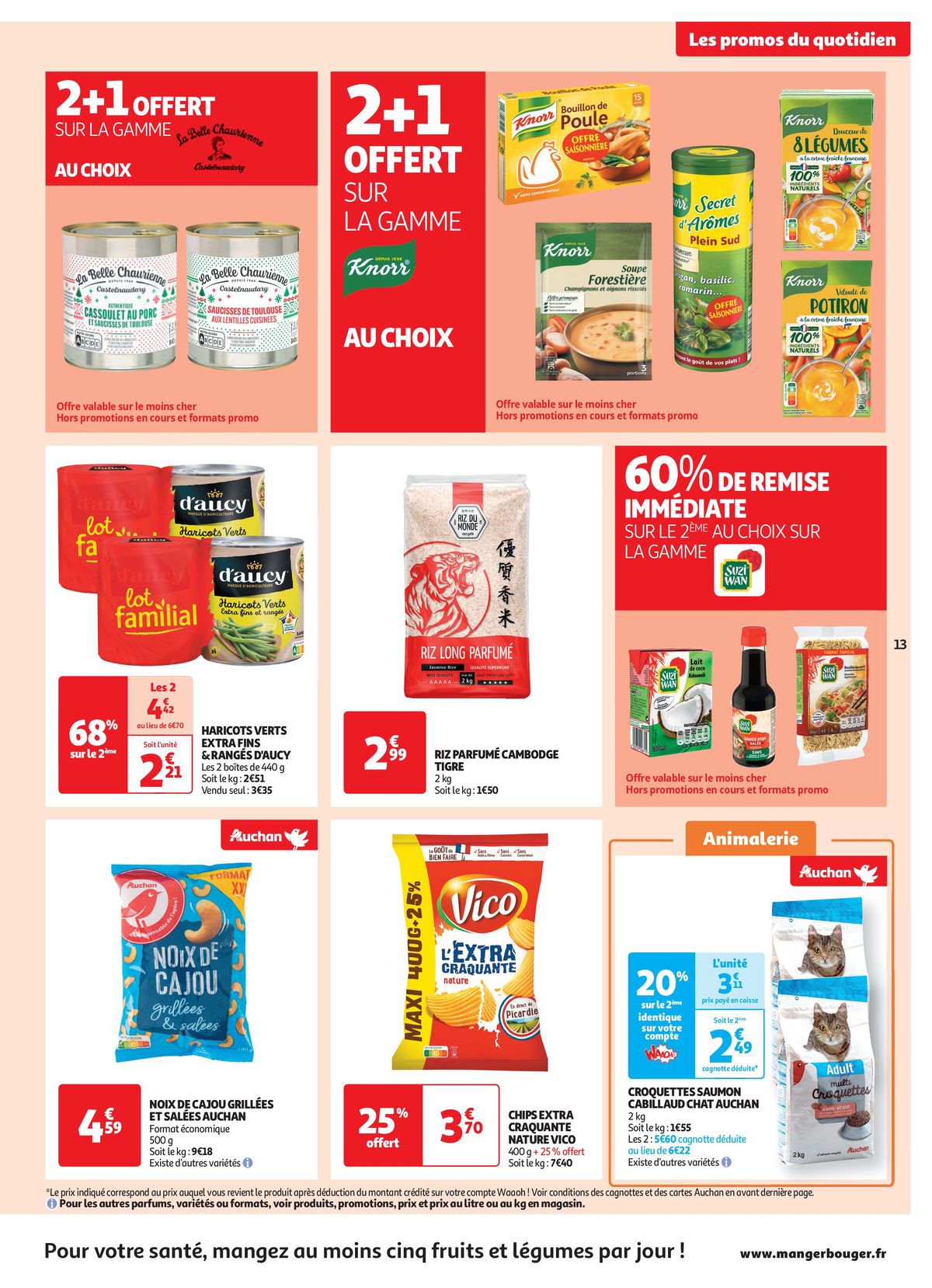 Catalogue Les 25 jours Auchan, c'est parti !, page 00013