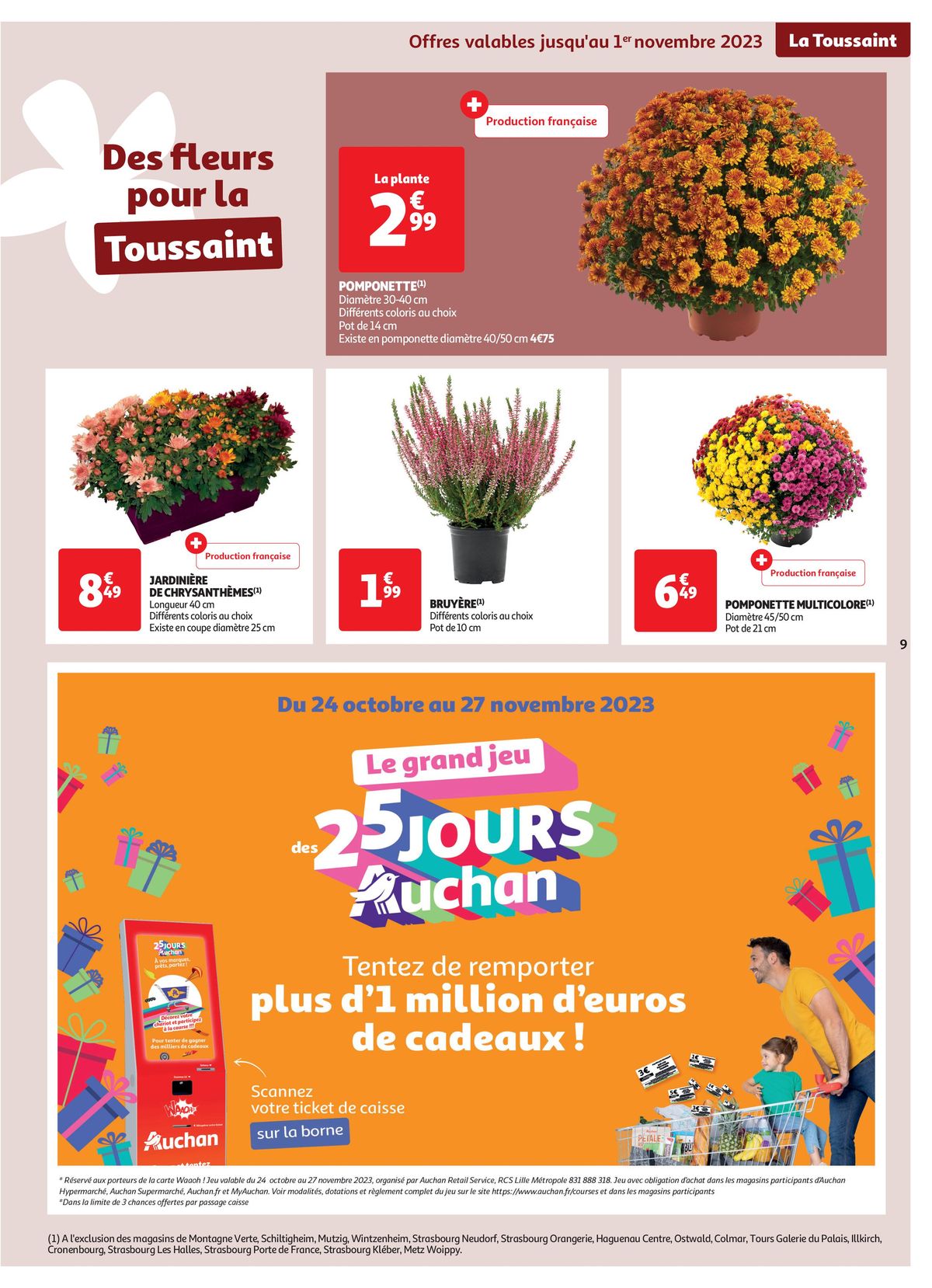 Catalogue Les 25 jours Auchan, c'est parti !, page 00009