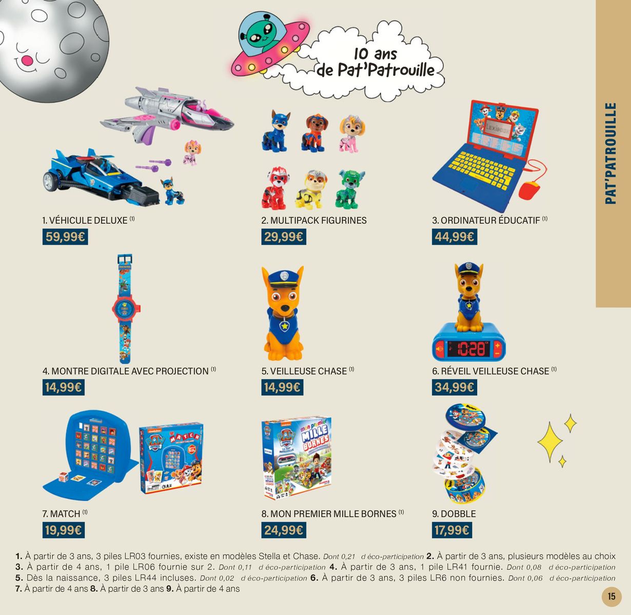 Catalogue Le voyage étoilé les jouets de Noël, page 00015