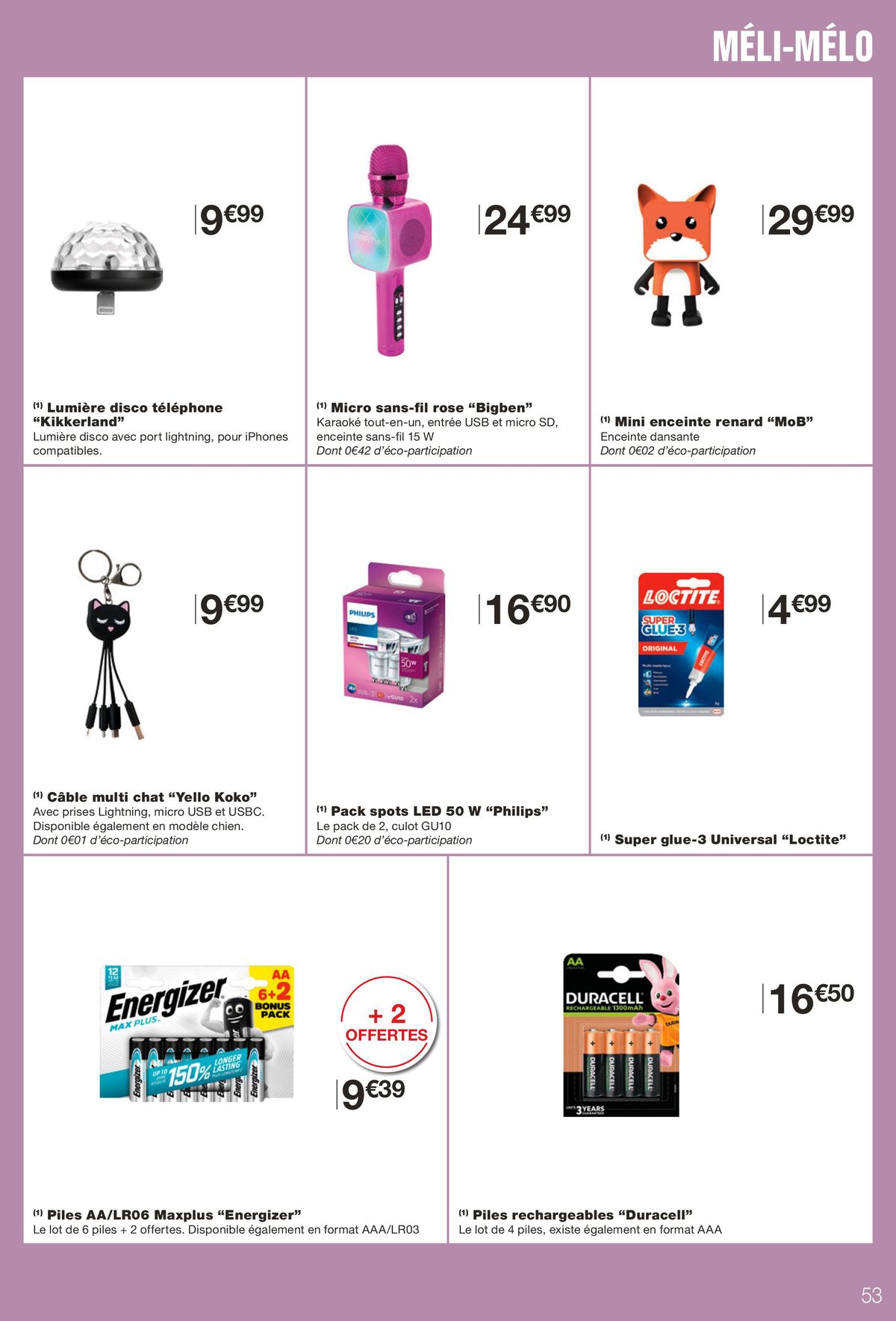 Catalogue Pour vous guider vers les promos !, page 00053