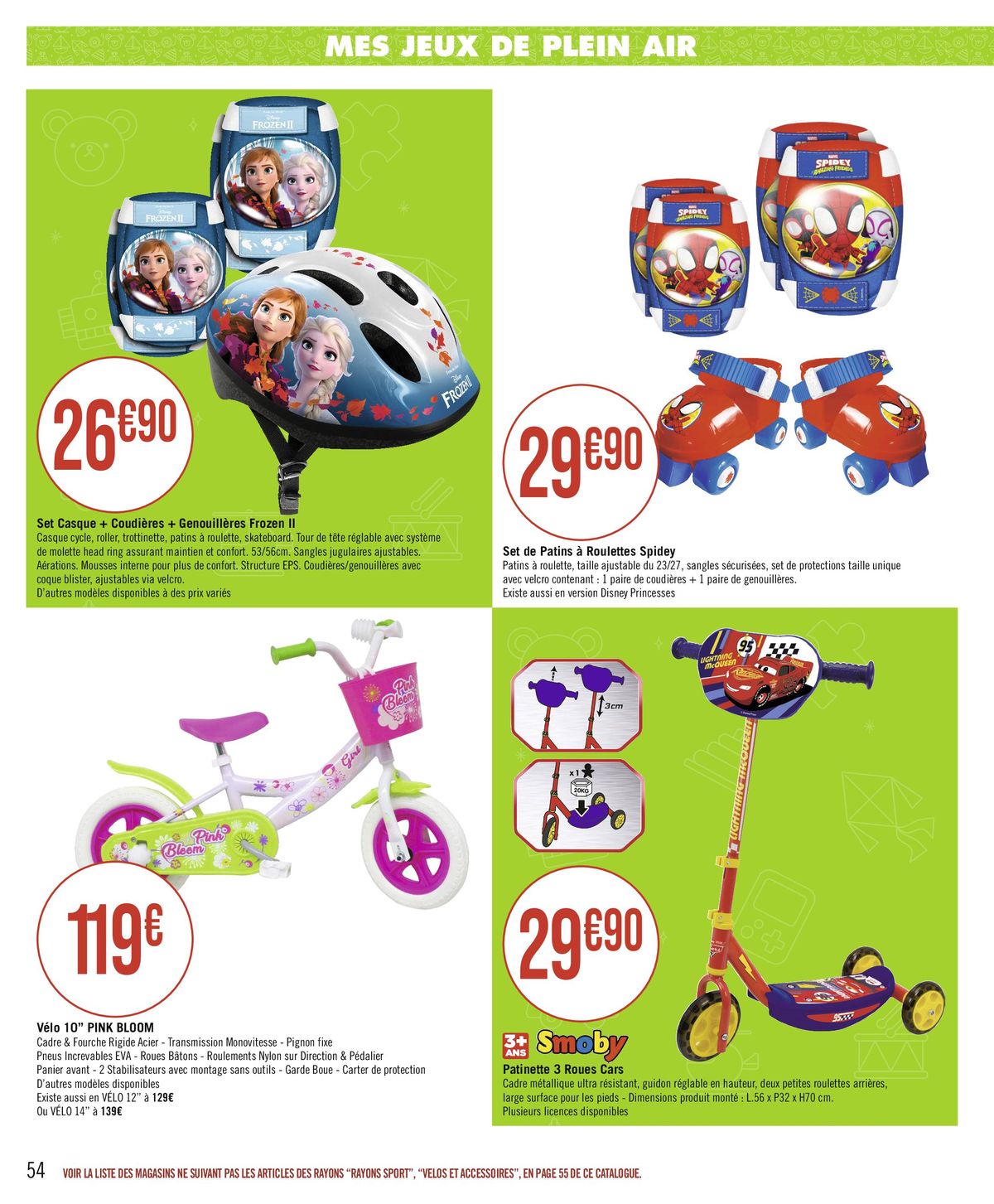 Catalogue IL ÉTAIT UNE FOIS LES JOUETS ET LEURS TRÈS BONS PLANS !, page 00054