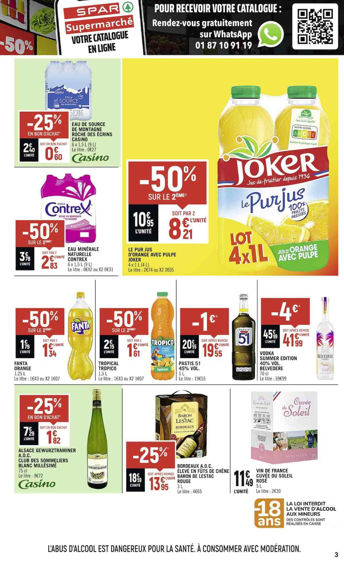 Catalogue LES SAVEURS DES PROMOS !, page 00003