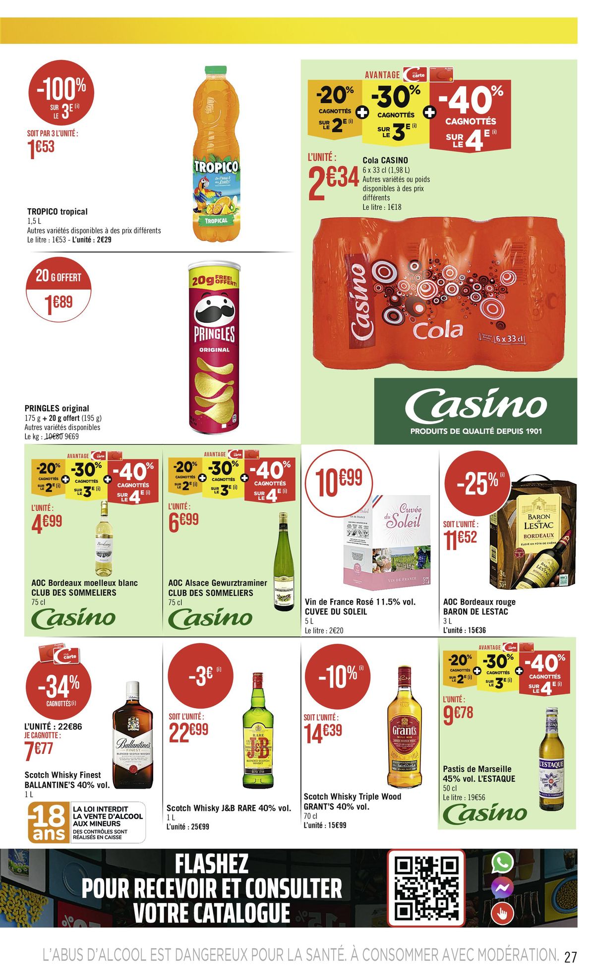 Catalogue Casino supermarché, page 00027