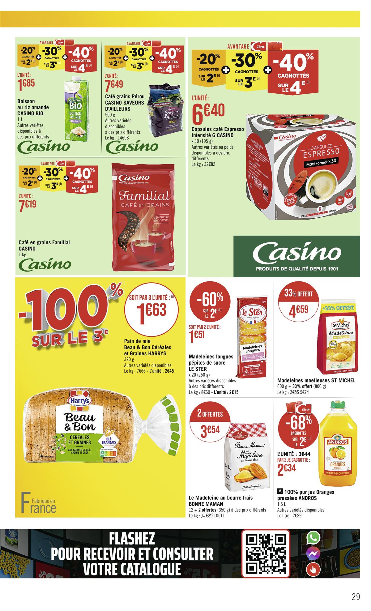 Catalogue Casino supermarché, page 00029