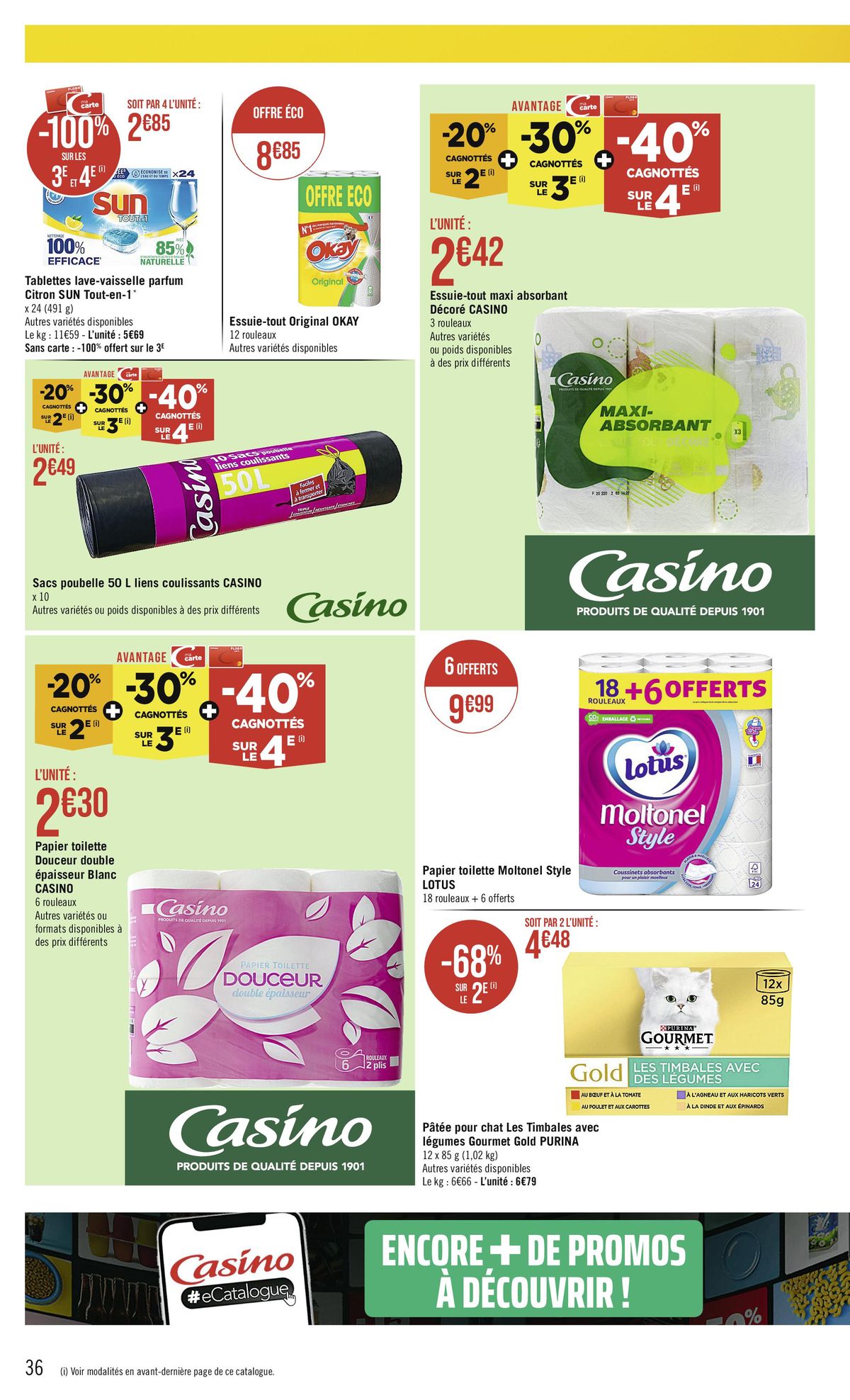 Catalogue Casino supermarché, page 00036