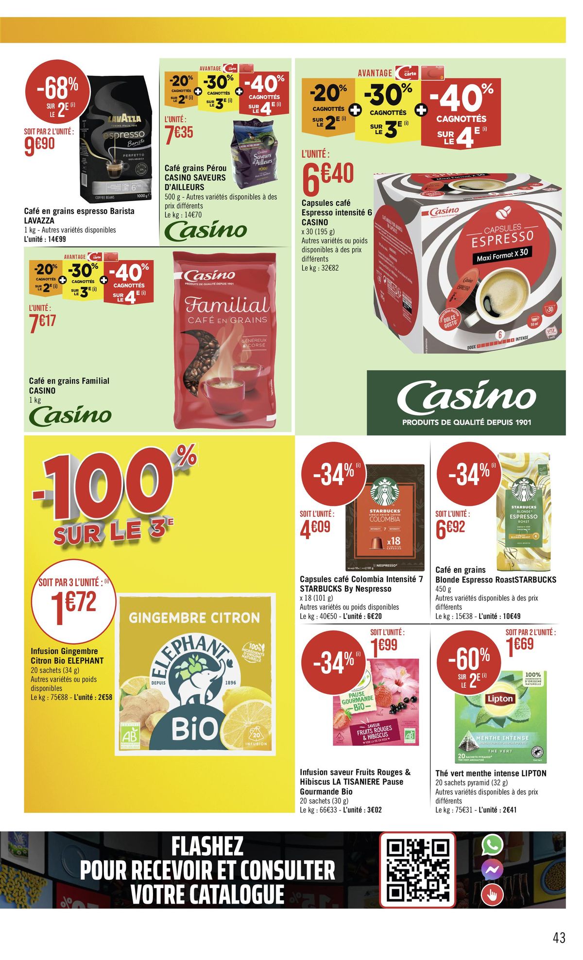 Catalogue Casino supermarché, page 00043