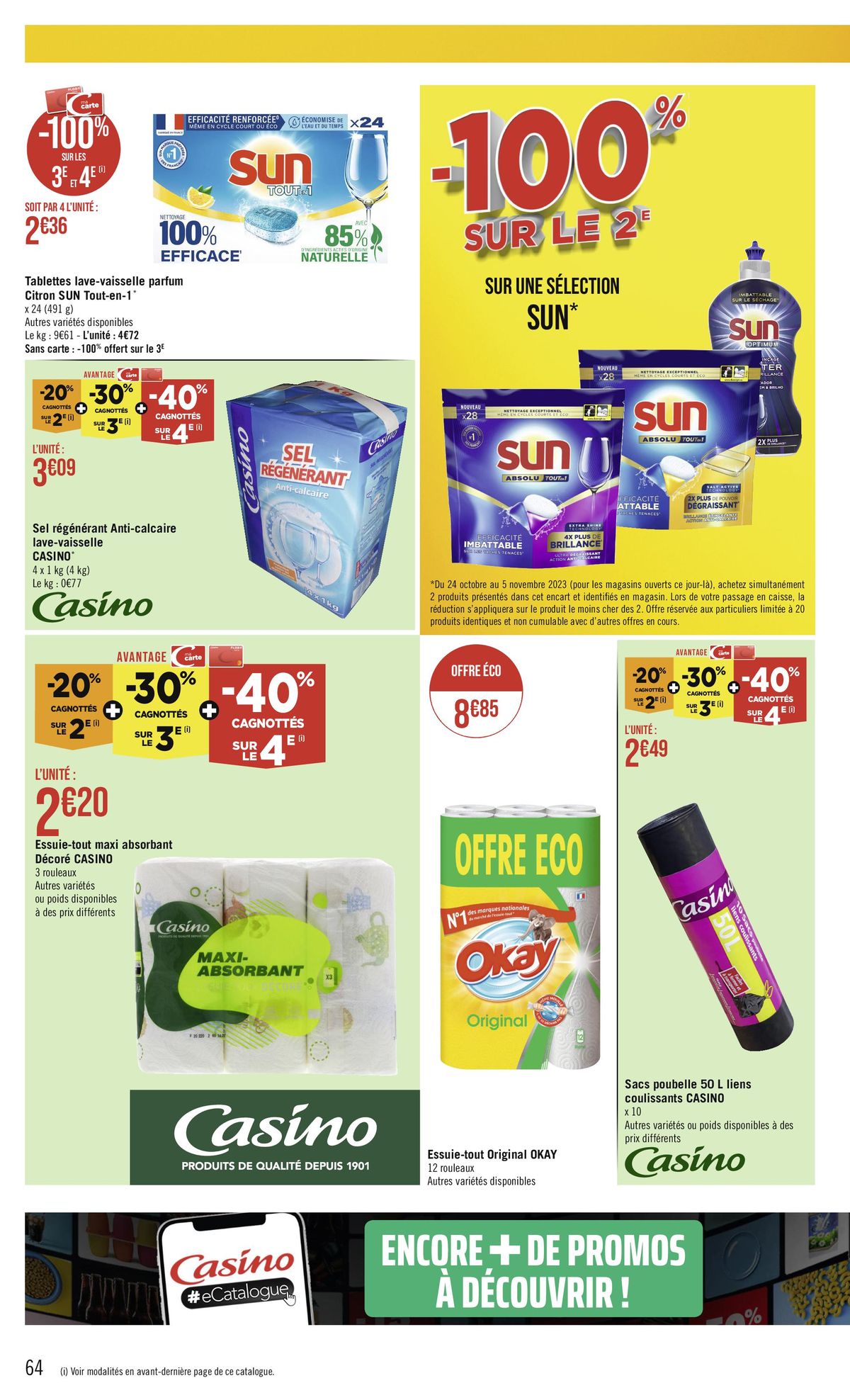 Catalogue Casino supermarché, page 00064
