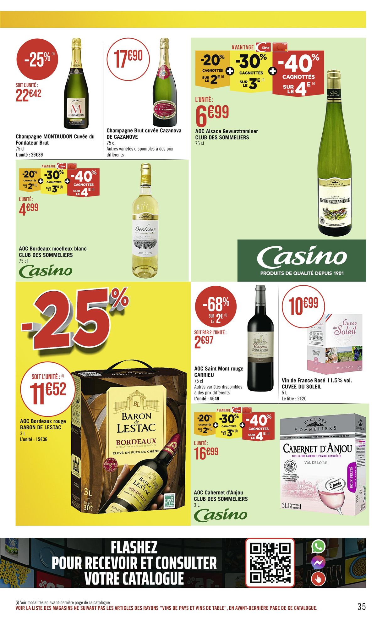 Catalogue Casino supermarché, page 00035
