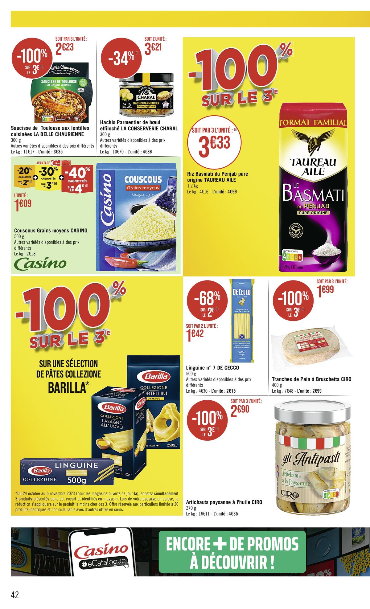 Catalogue Casino supermarché, page 00042